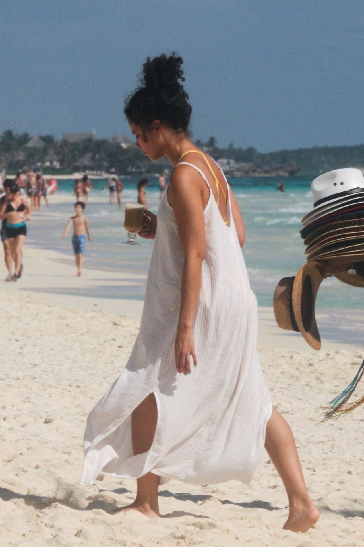 Alisha Wainwright Enjoys A Sun Filled Getaway In Tulum 0096