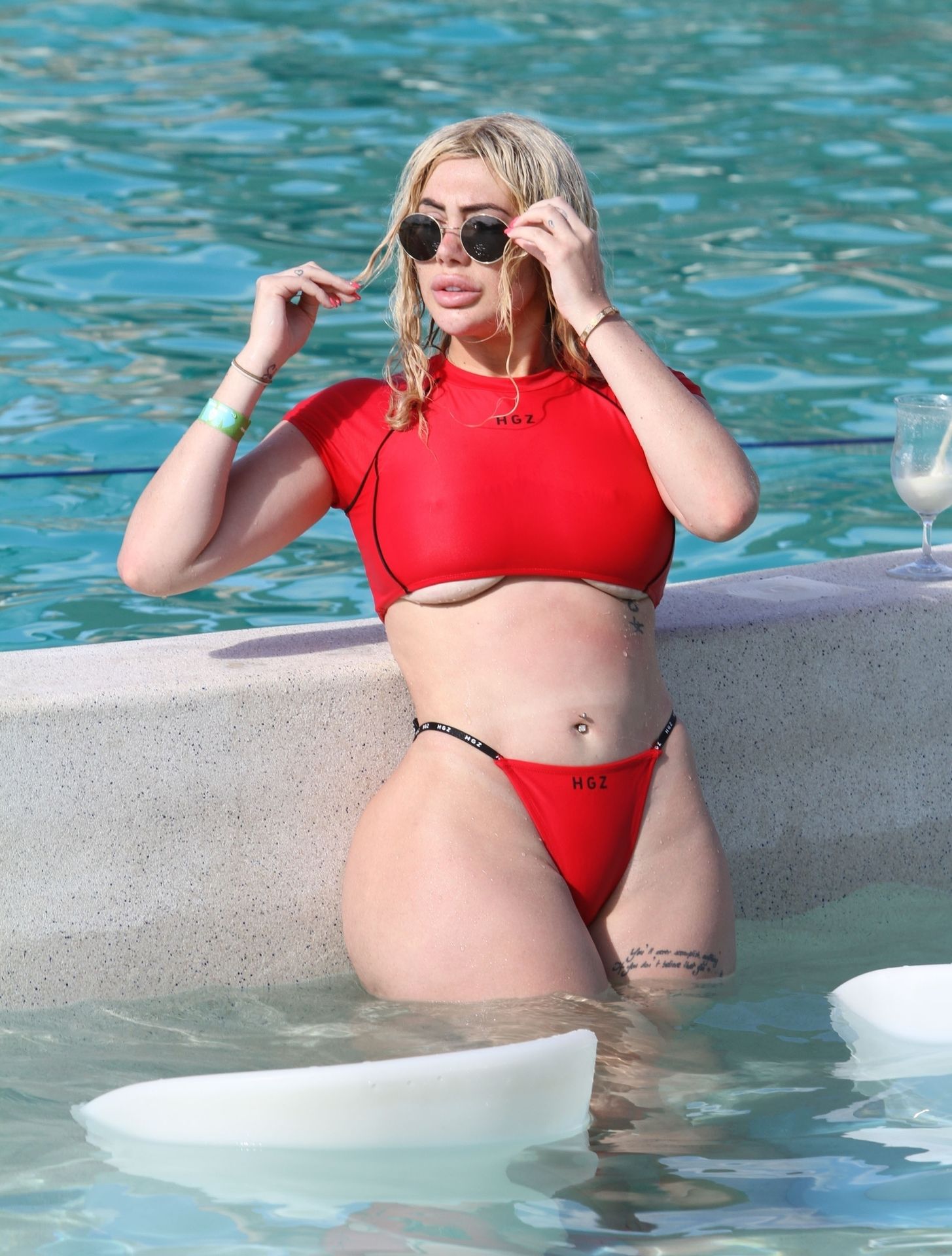 Chloe Ferry Shows Off Her Voluptuous Figure In Thailand 0009