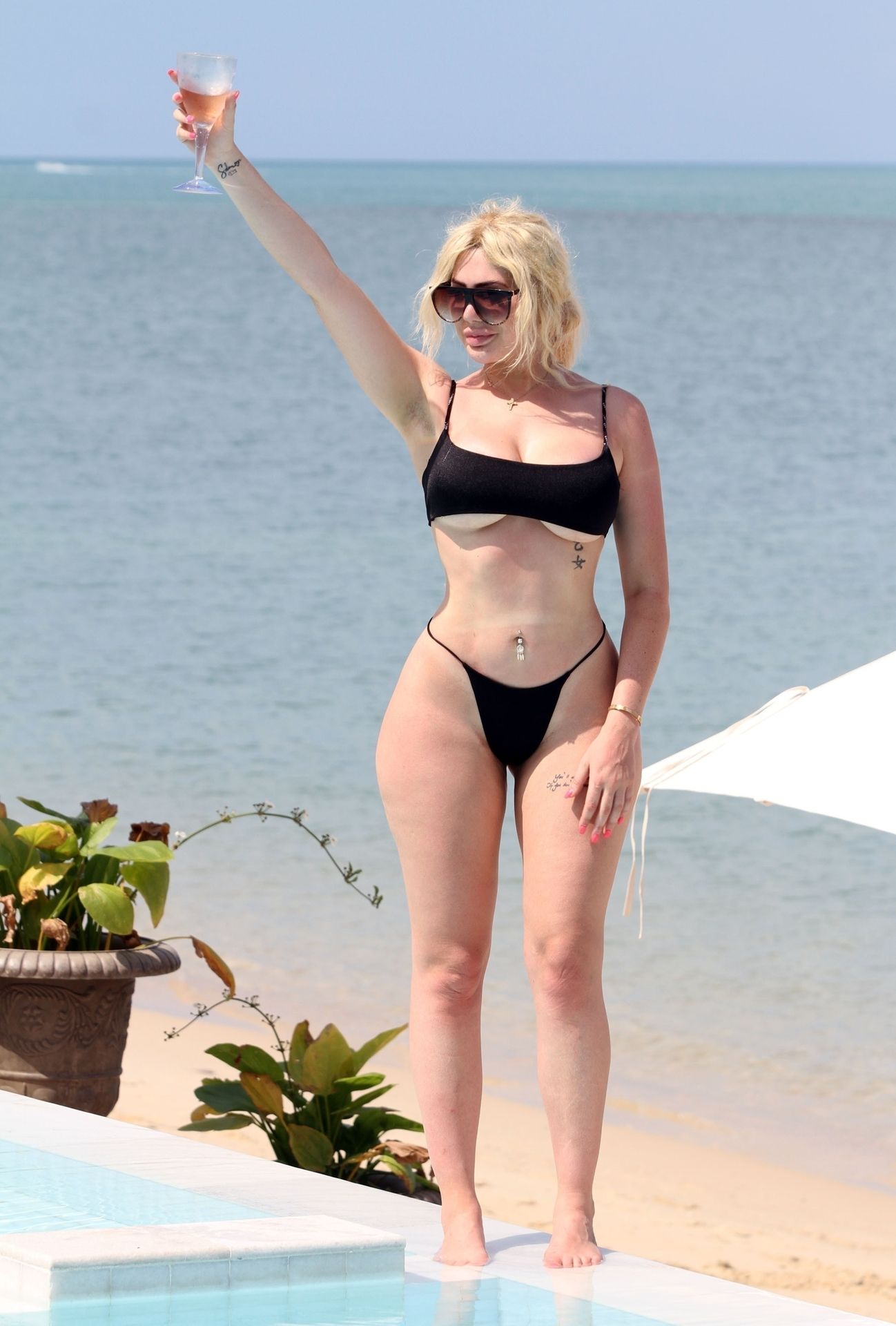 Chloe Ferry’s Underboob & Butt 0042