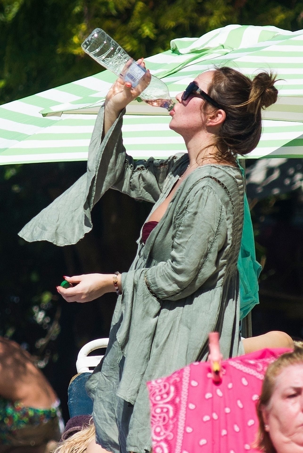 Melissa Reeves Enjoys A Day With Lauryn And Amelia Goodman In Barbados 0030