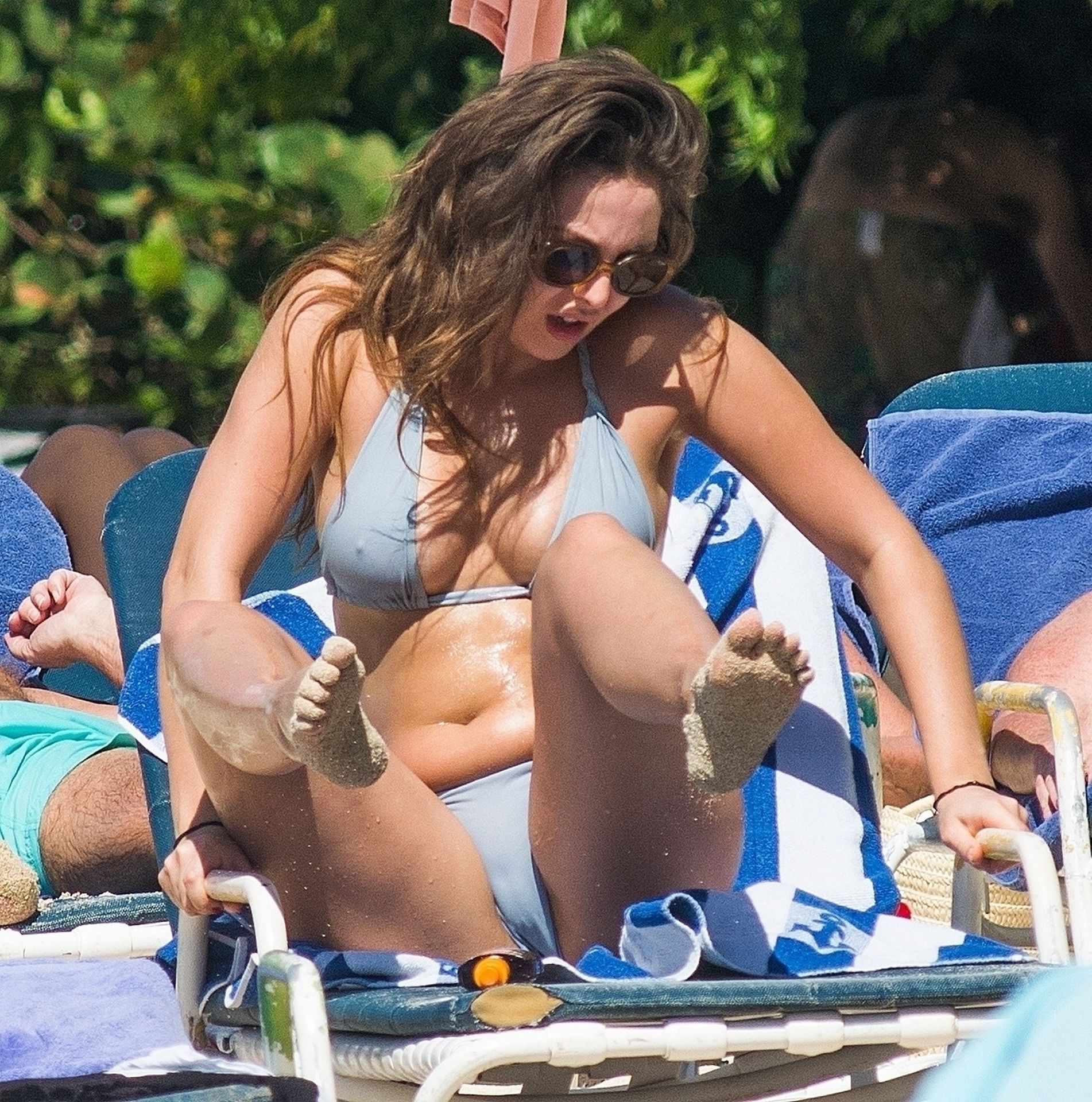 Melissa Reeves Enjoys A Day With Lauryn And Amelia Goodman In Barbados 0044