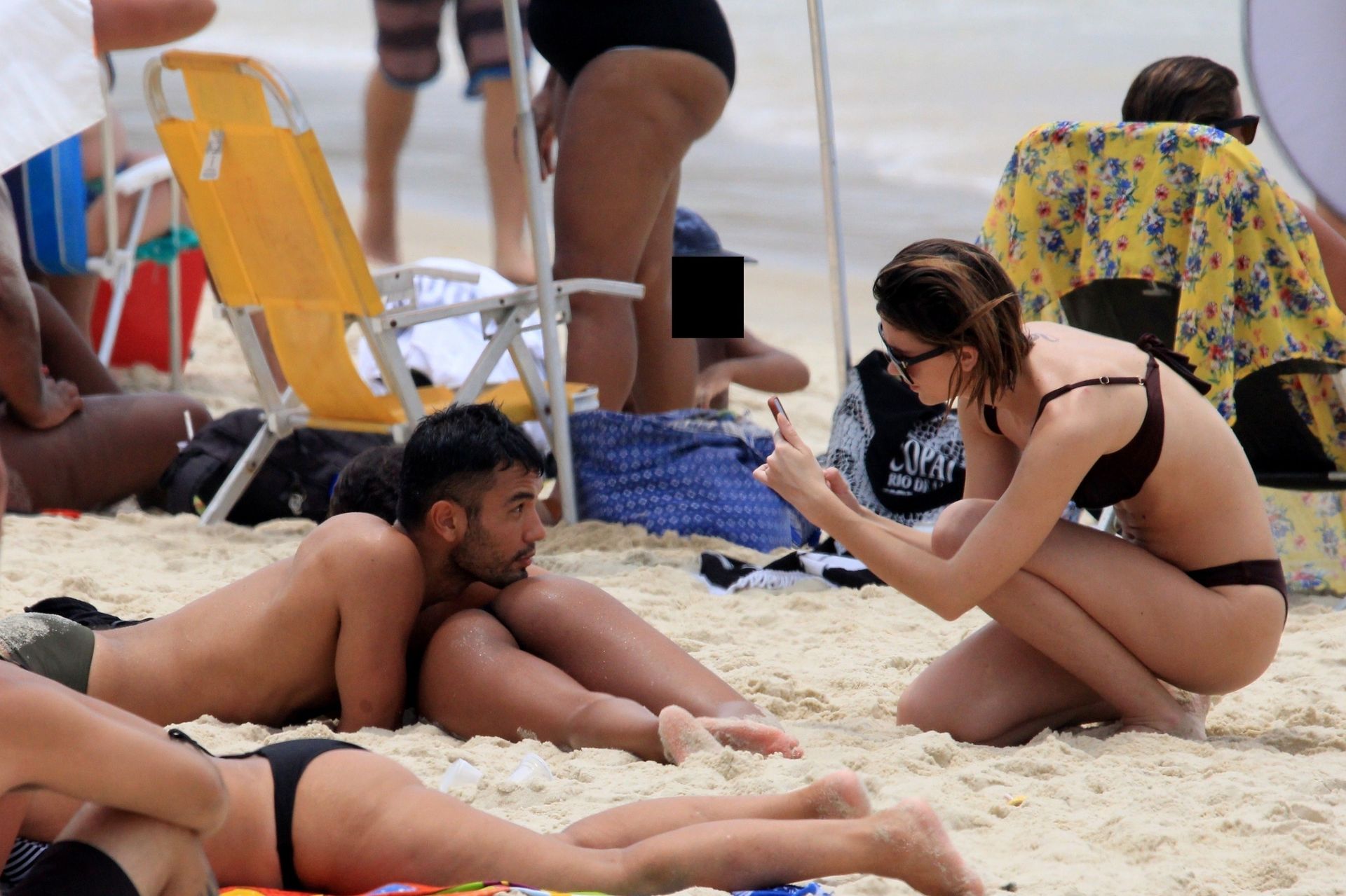 Sexy Tina Kunakey Enjoys Her Vacation In Rio De Janeiro 0054