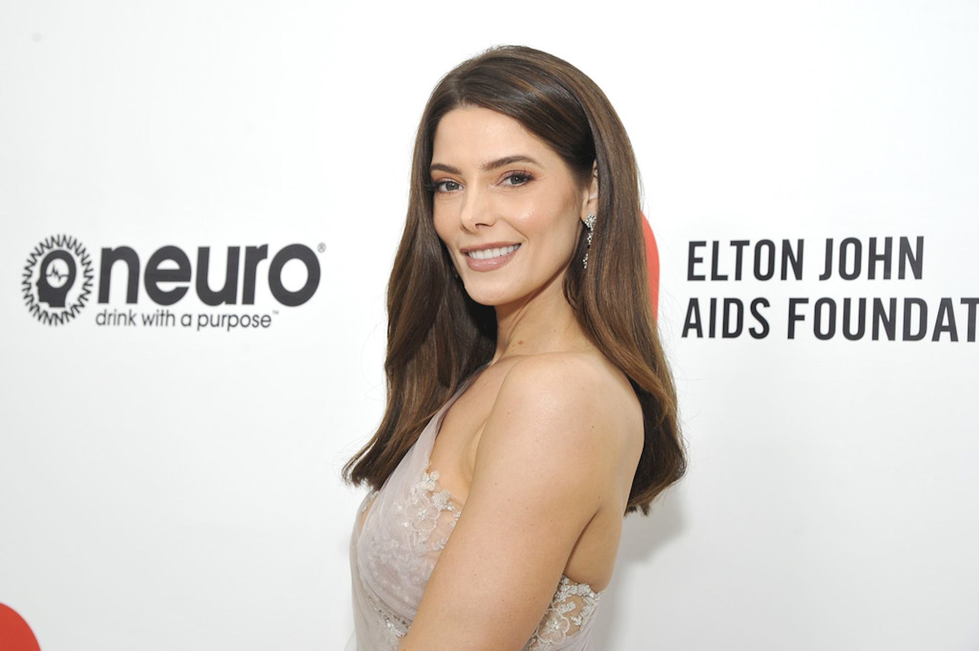 Ashley Greene Shows Her Tits At The Elton John Aids Foundation Academy Awards Party 0021