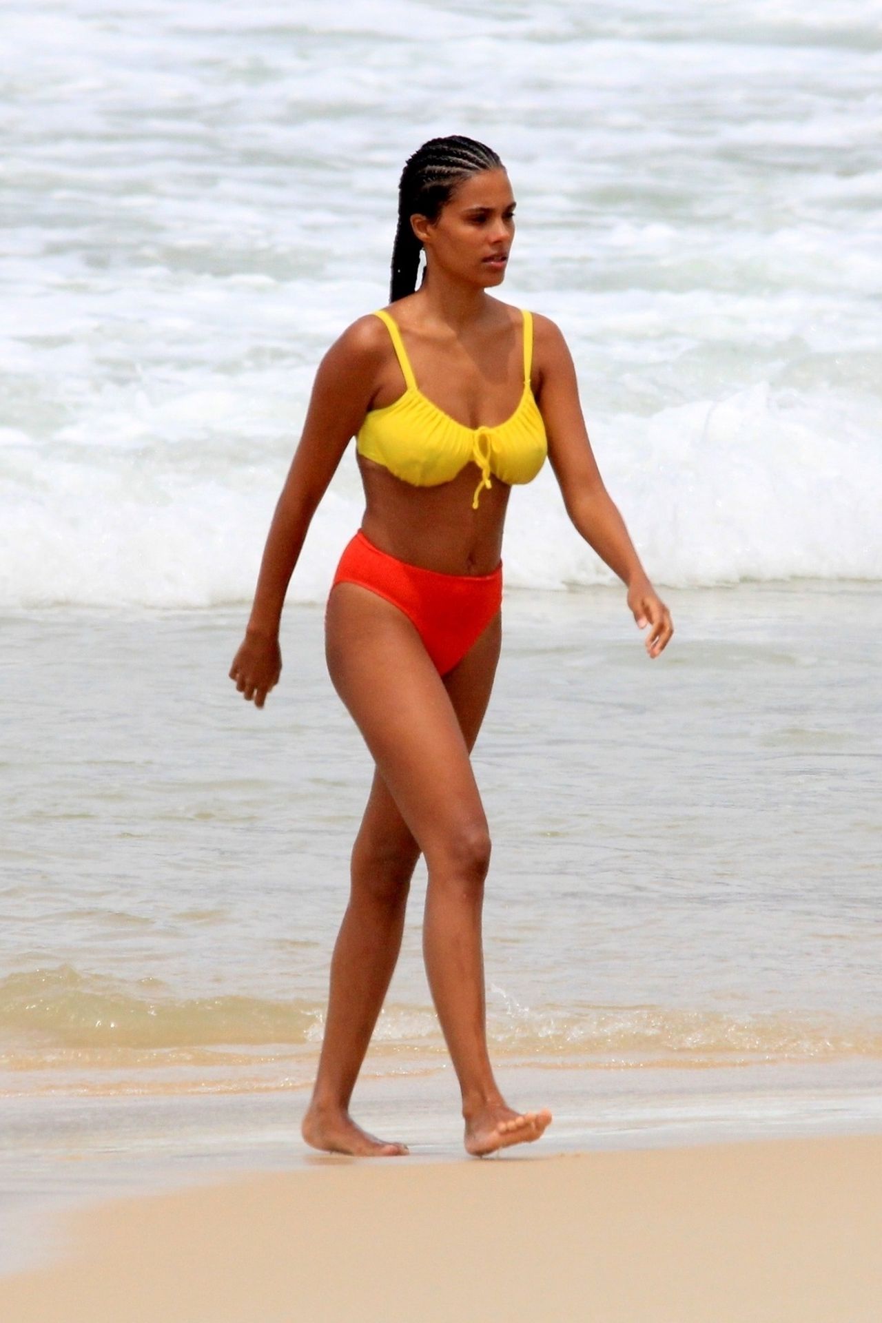 Beach Babe Tina Kunakey And Vincent Cassel Heat Up Their Romance On The Beaches Of Rio 0053