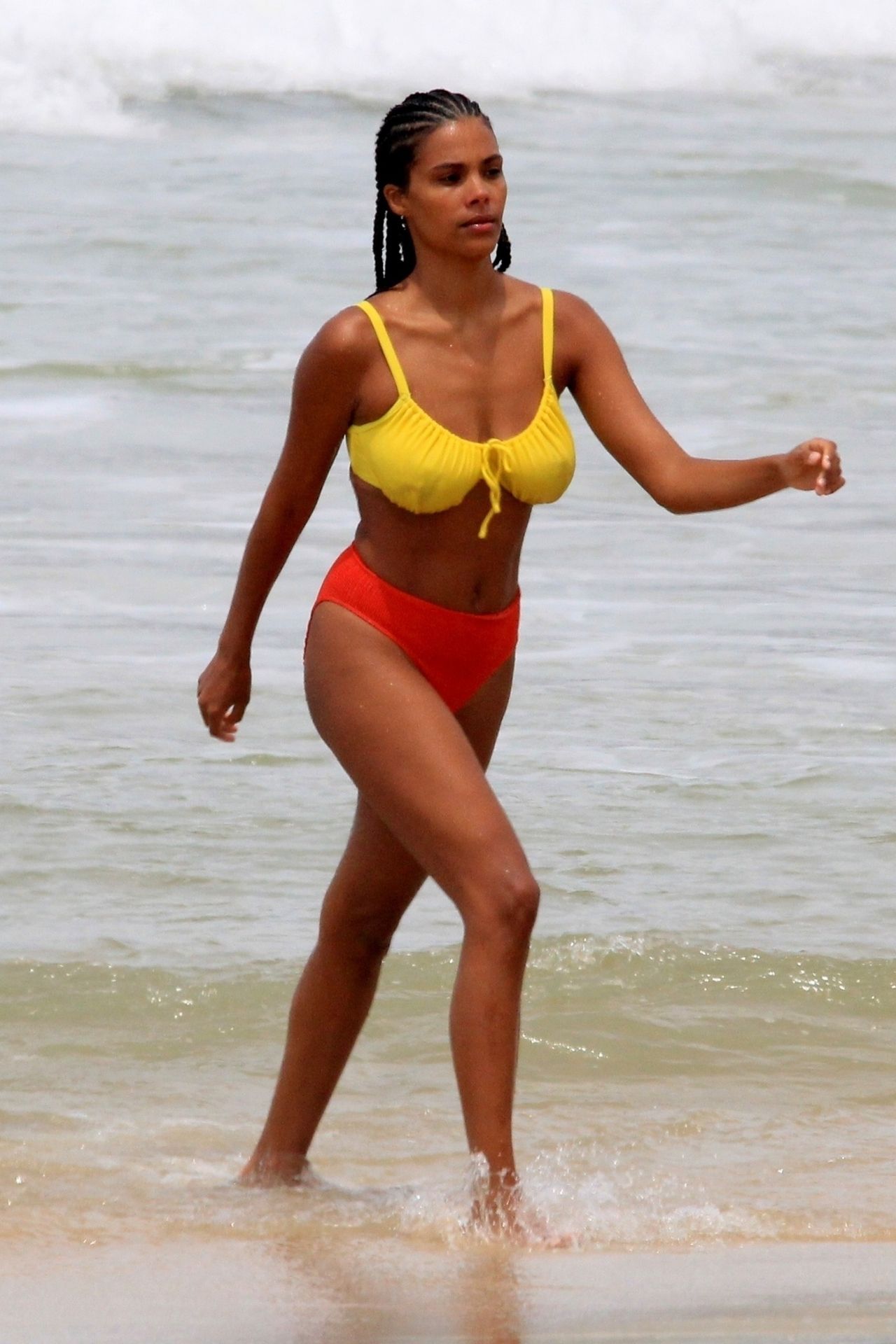 Beach Babe Tina Kunakey And Vincent Cassel Heat Up Their Romance On The Beaches Of Rio 0058