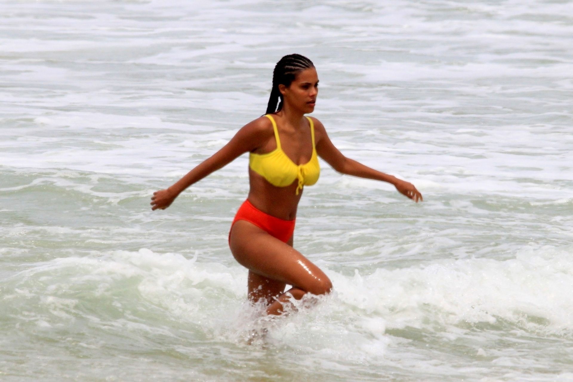 Beach Babe Tina Kunakey And Vincent Cassel Heat Up Their Romance On The Beaches Of Rio 0063