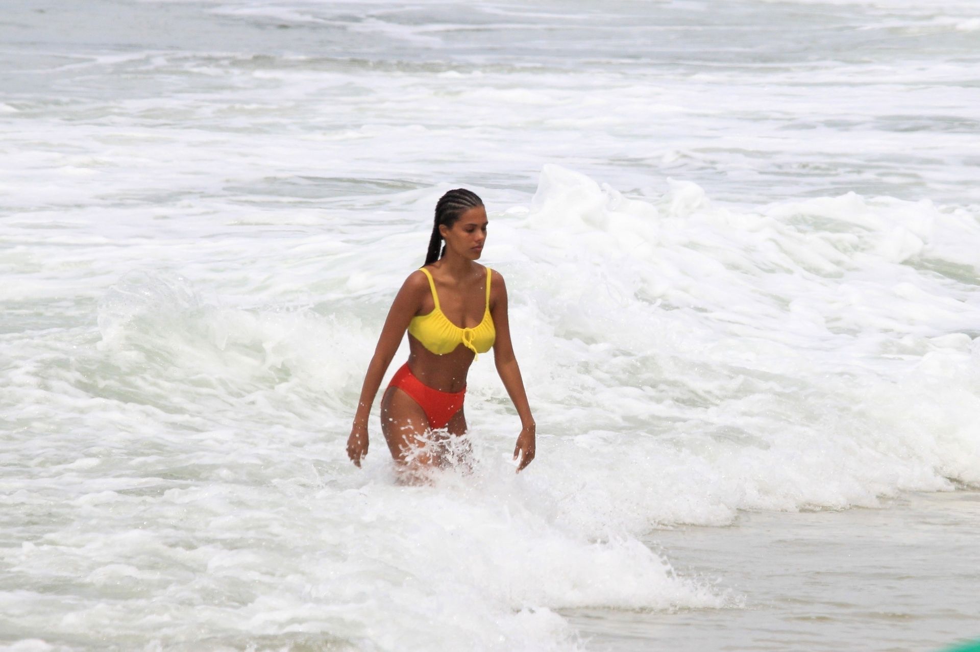 Beach Babe Tina Kunakey And Vincent Cassel Heat Up Their Romance On The Beaches Of Rio 0064