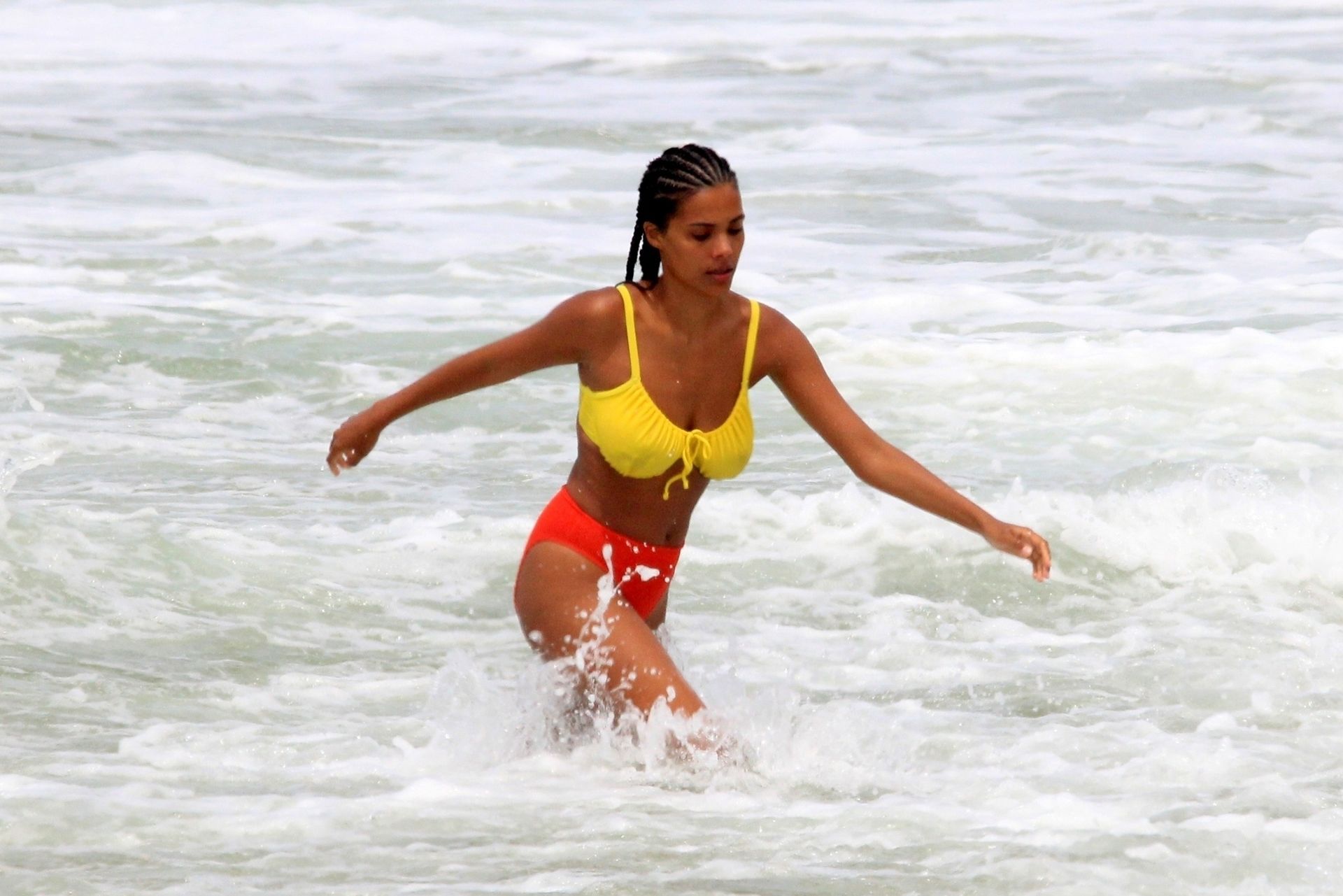 Beach Babe Tina Kunakey And Vincent Cassel Heat Up Their Romance On The Beaches Of Rio 0065