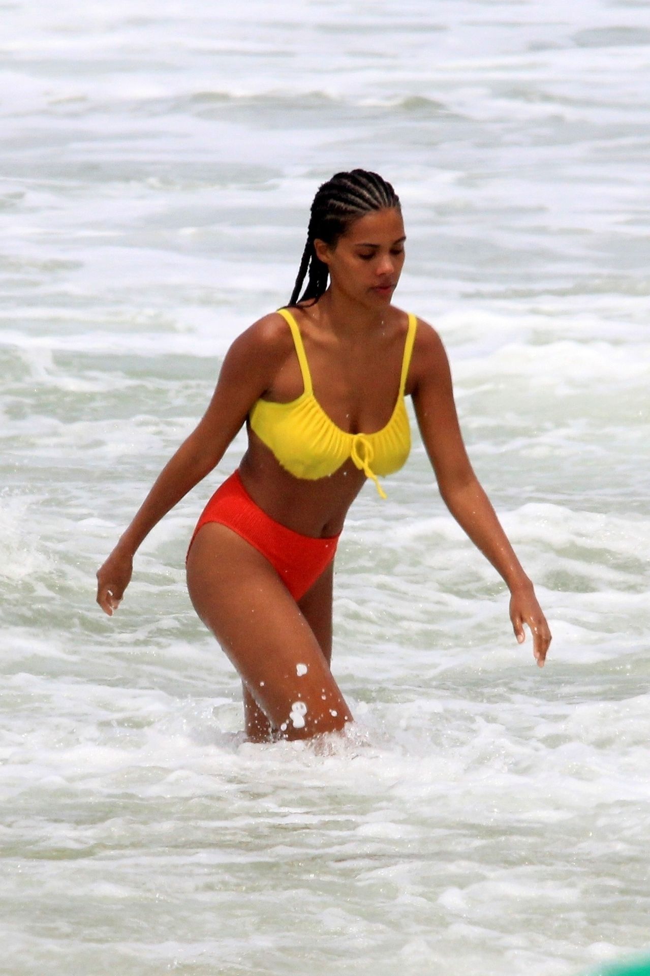 Beach Babe Tina Kunakey And Vincent Cassel Heat Up Their Romance On The Beaches Of Rio 0066