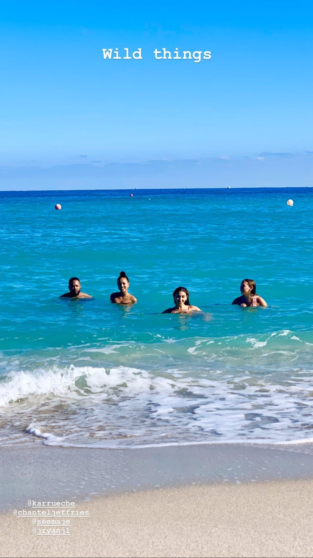 Beach Babes Chantel Jeffries & Karrueche Tran Steam Up Miami Beach 0054