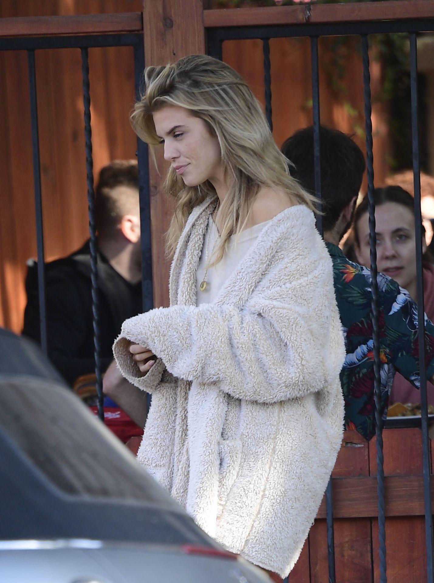 Braless Annalynne Mccord Strikes A Pose While Out And About In Los Angeles 0030