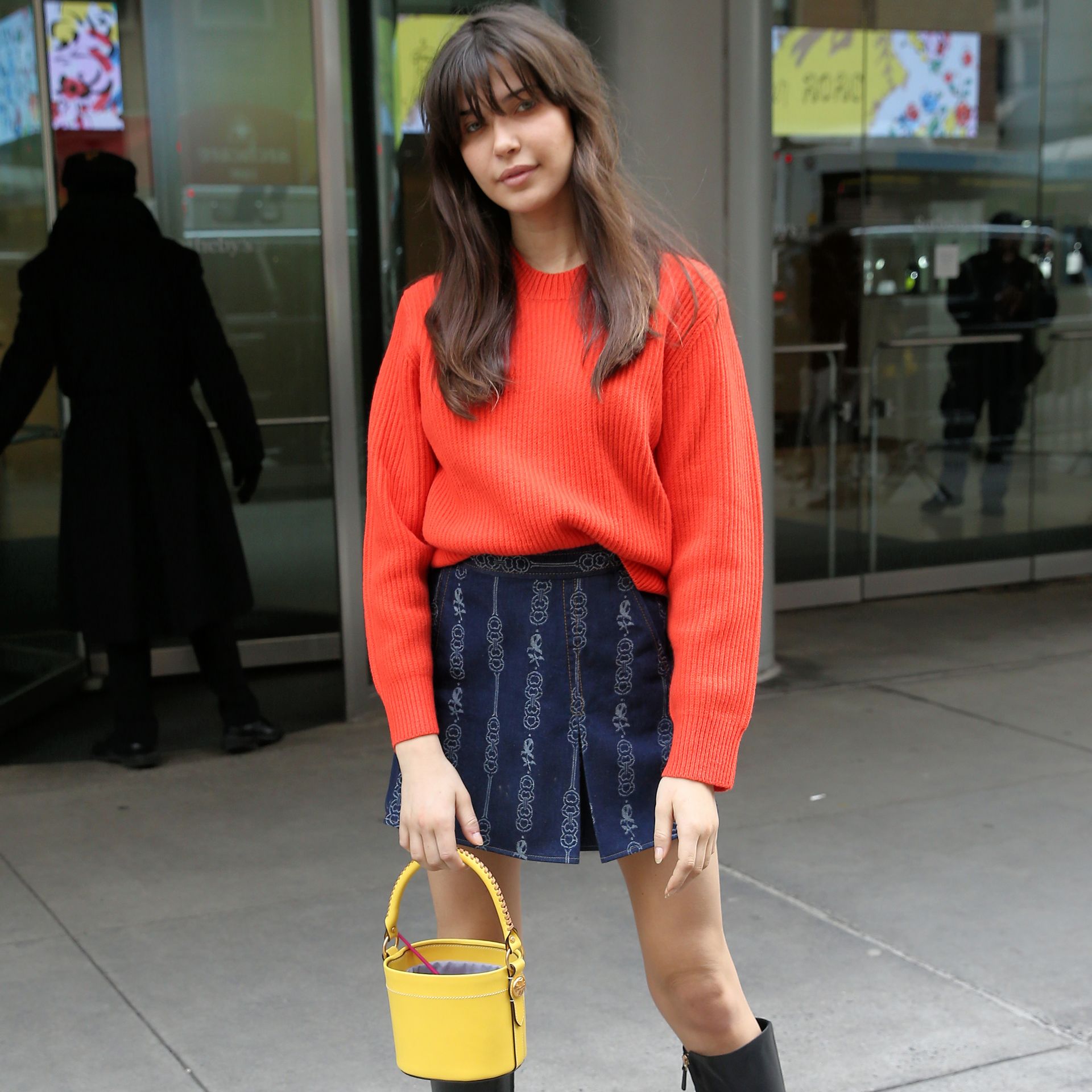 Charlotte D’alessio Suffers A Wardrobe Malfunction In New York City 0004