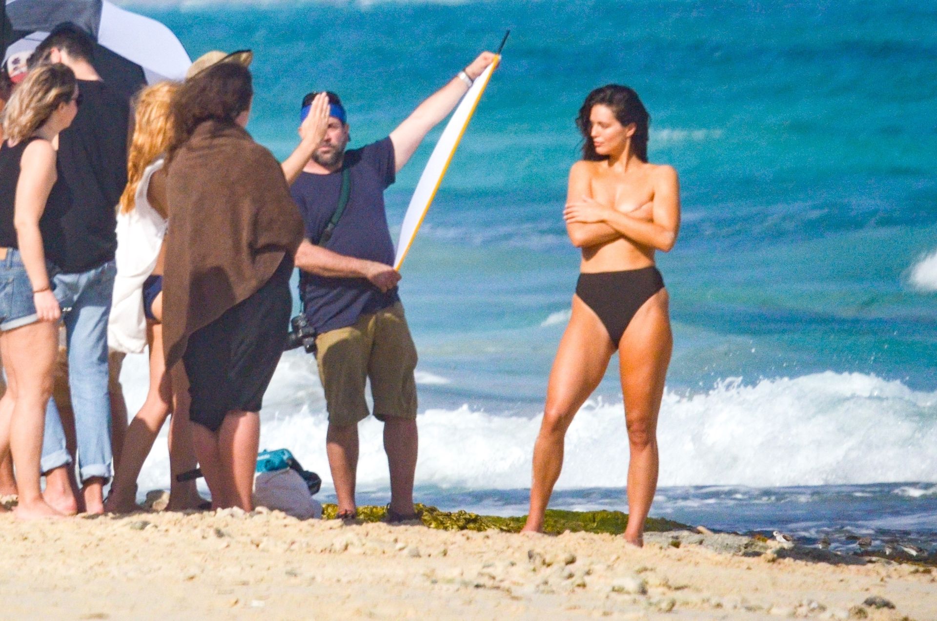 Emily Didonato Goes Topless For A Beachside Shoot In Tulum 0045