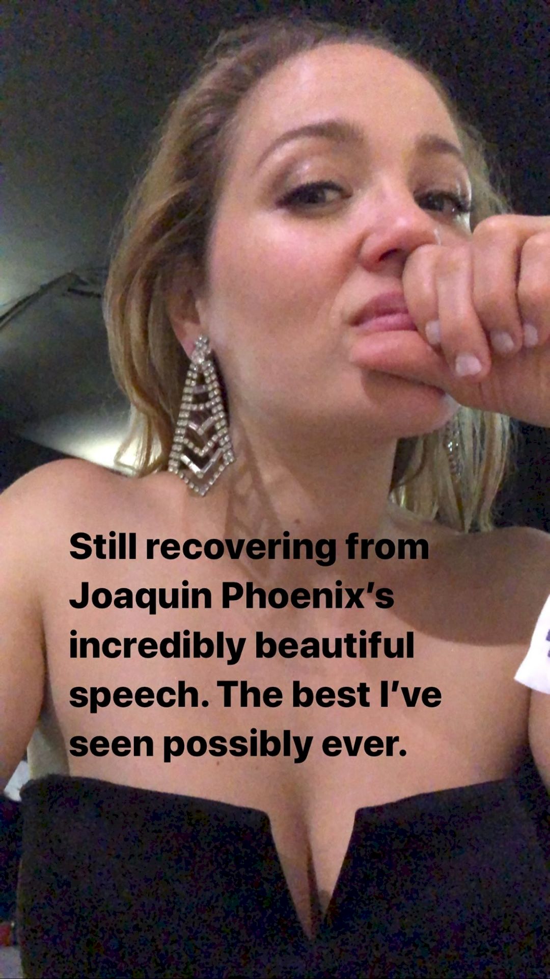 Erika Christensen Displays Her Cleavage At The Elton John 28th Annual Academy Awards Viewing Party 0020