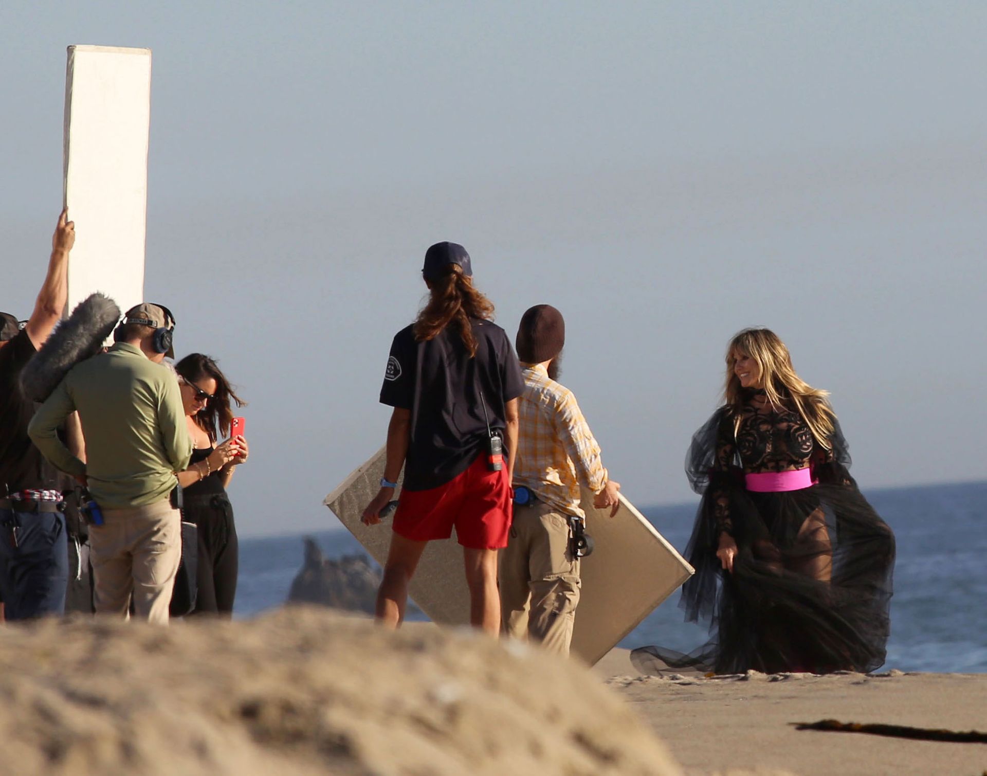 Heidi Klum Poses In A Thong Bikini 0034