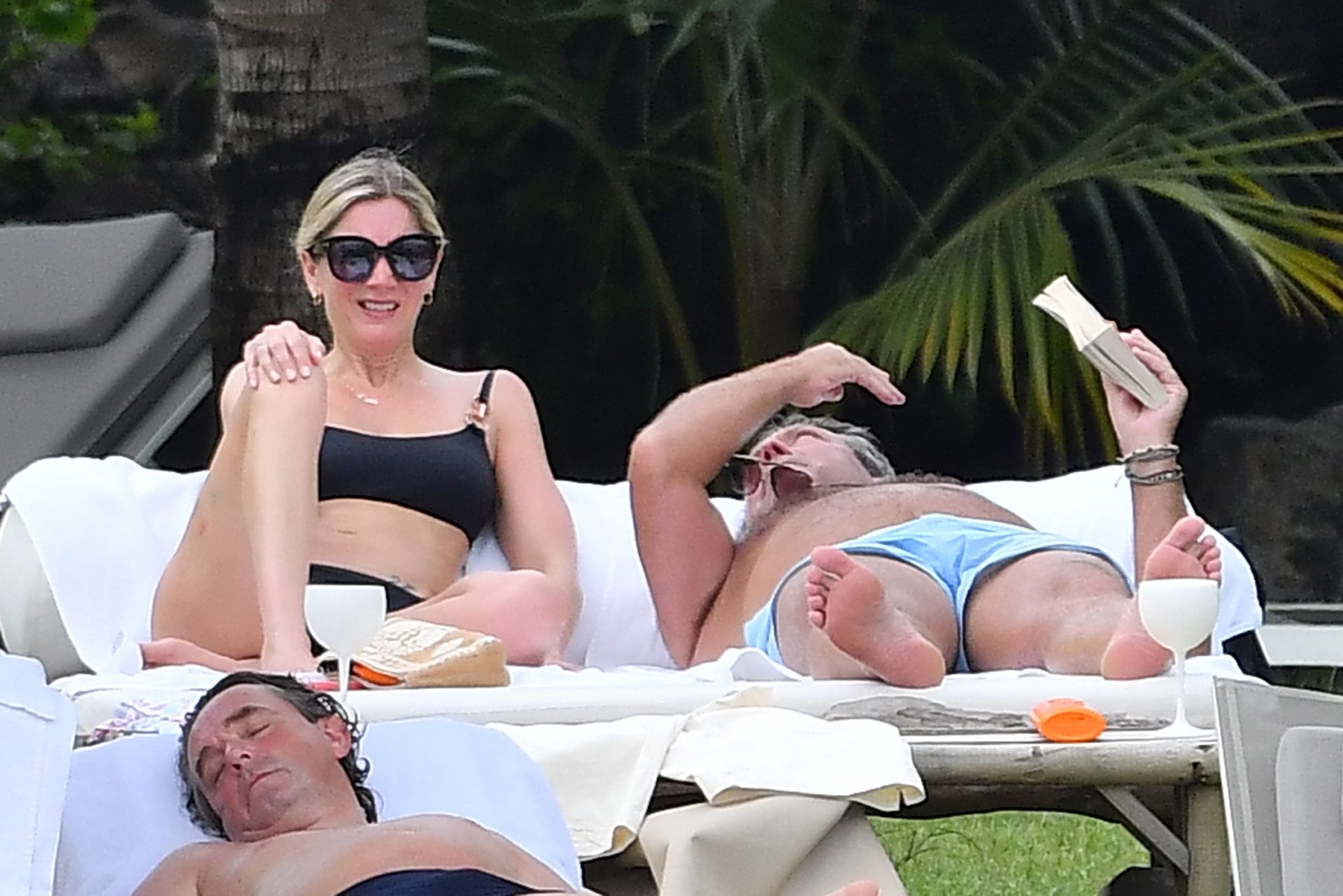 Lisa Faulkner & John Torode Seen Enjoying Their Honeymoon In Mauritius 0024