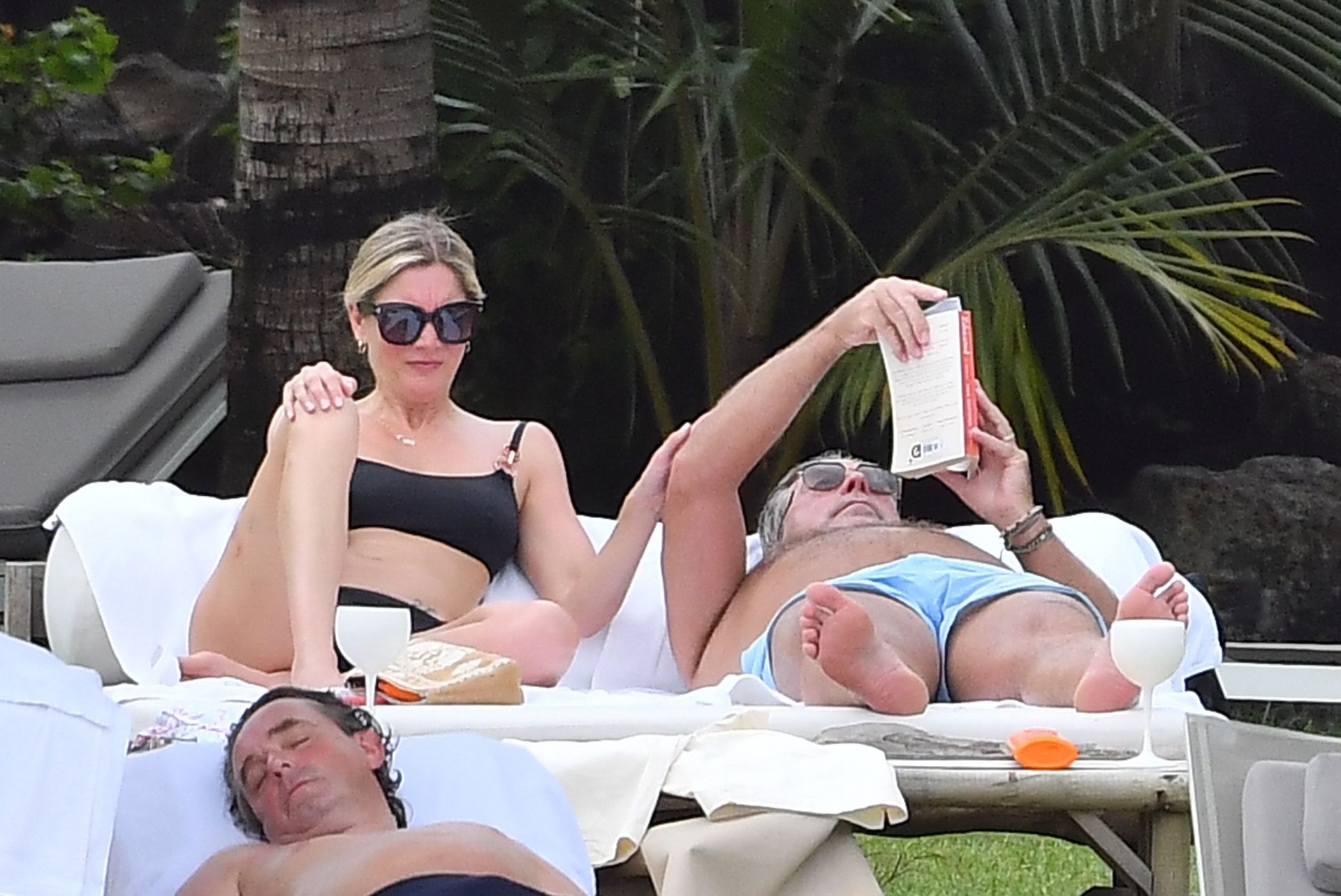 Lisa Faulkner & John Torode Seen Enjoying Their Honeymoon In Mauritius 0026