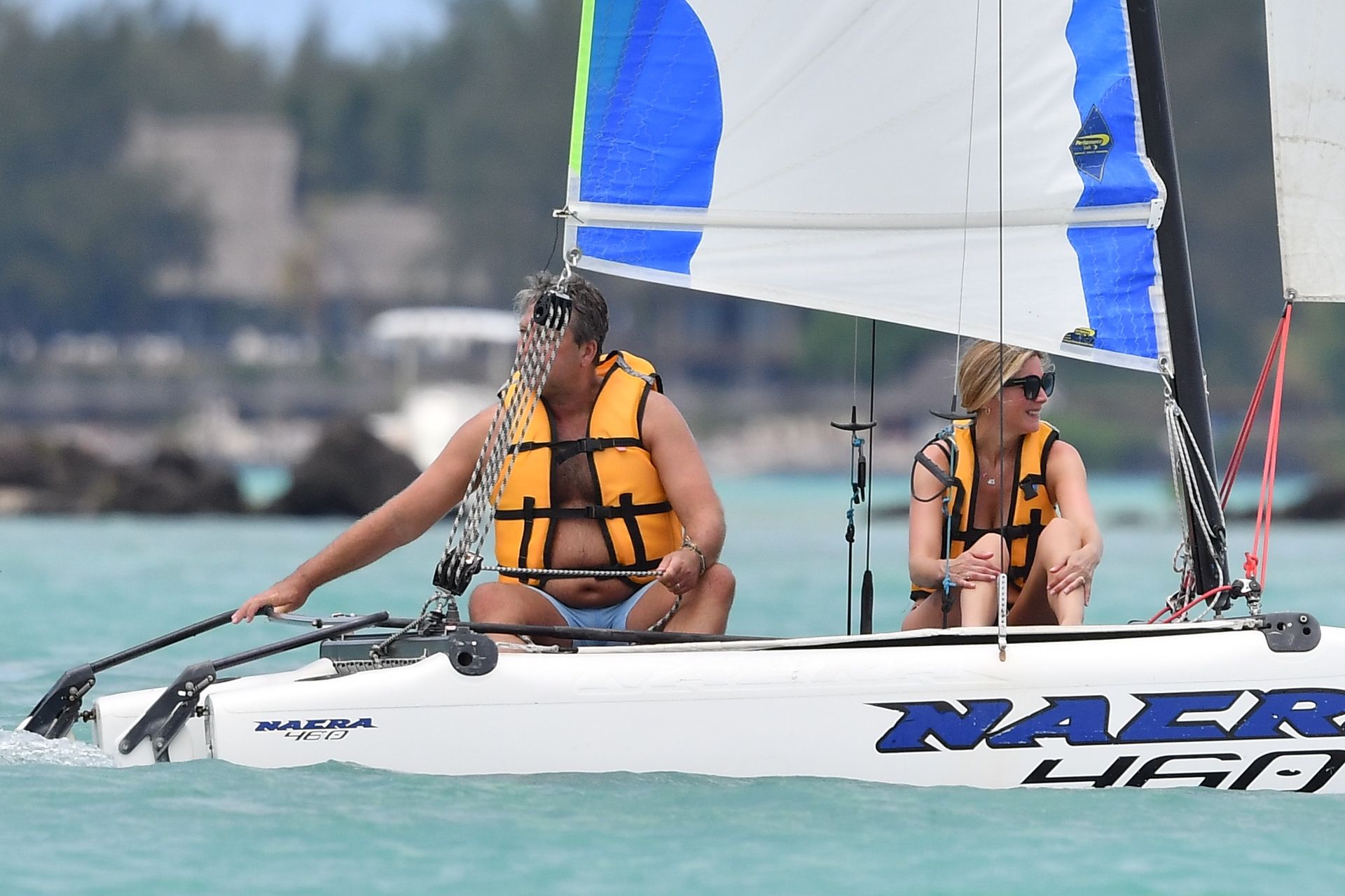 Lisa Faulkner & John Torode Seen Enjoying Their Honeymoon In Mauritius 0034
