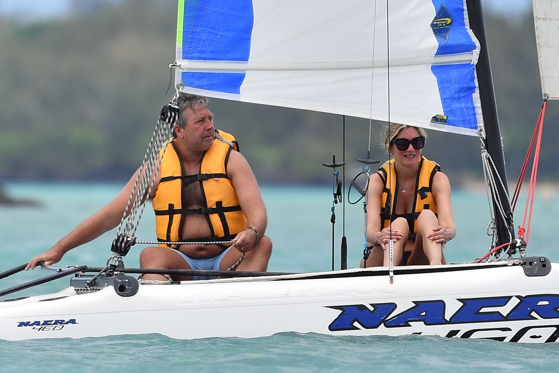 Lisa Faulkner & John Torode Seen Enjoying Their Honeymoon In Mauritius 0036