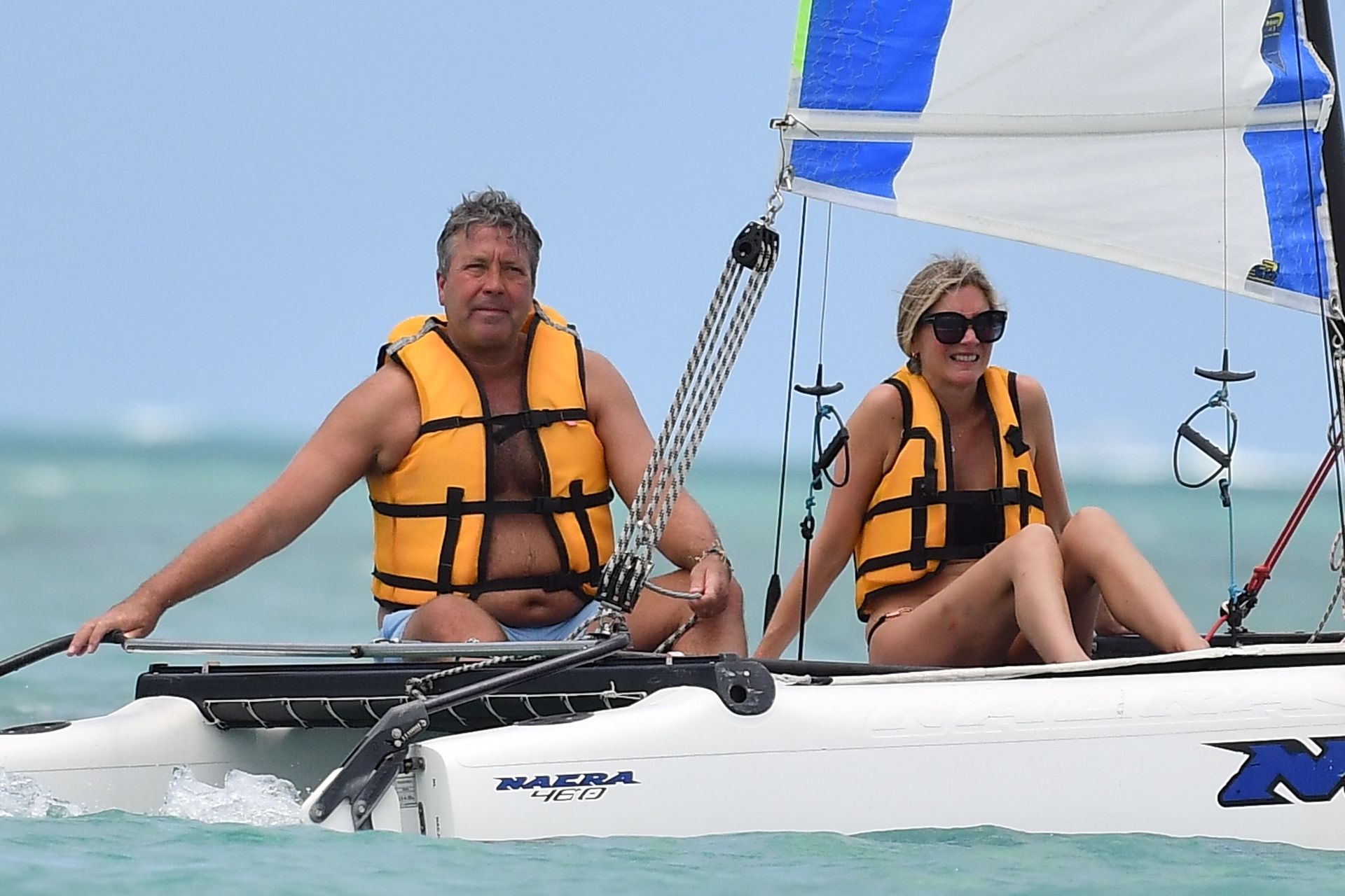 Lisa Faulkner & John Torode Seen Enjoying Their Honeymoon In Mauritius 0040