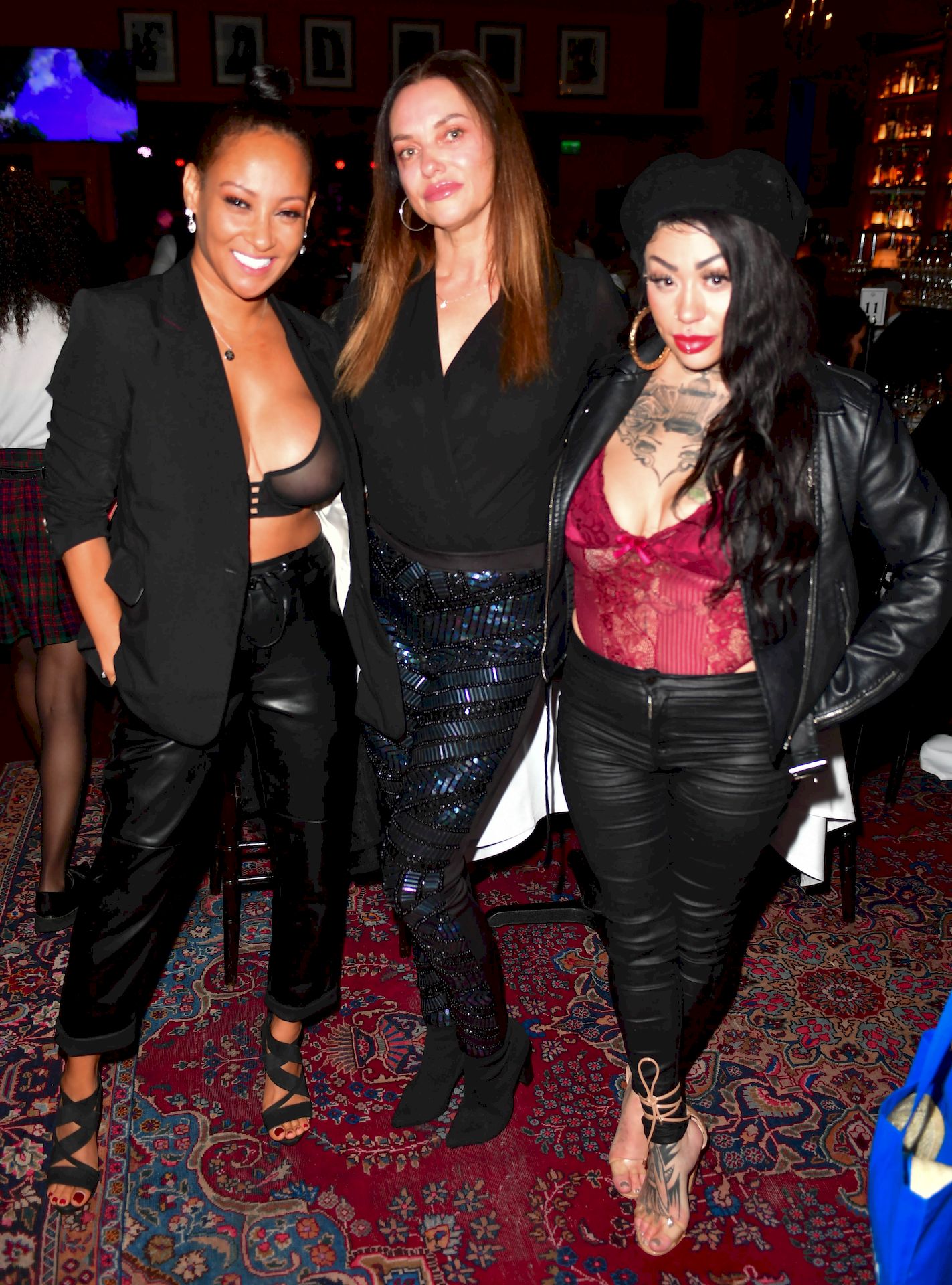 Lisa Maffia Shows Her Tits At The Boisdale 2019 Music Awards 0003