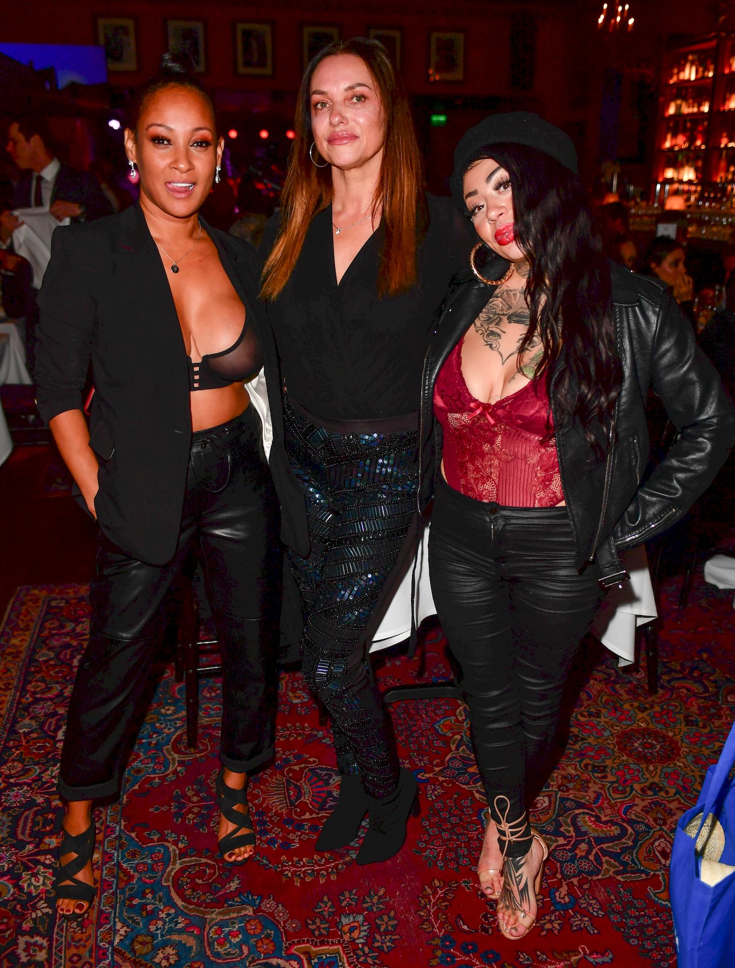 Lisa Maffia Shows Her Tits At The Boisdale 2019 Music Awards 0005