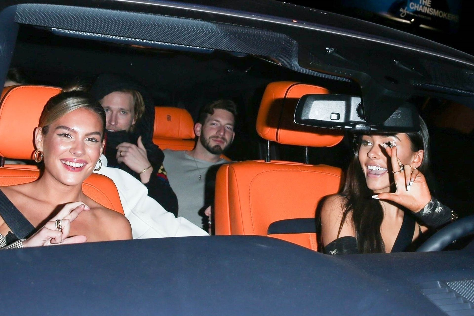 Madison Beer Stuns In Black At Catch La 0022