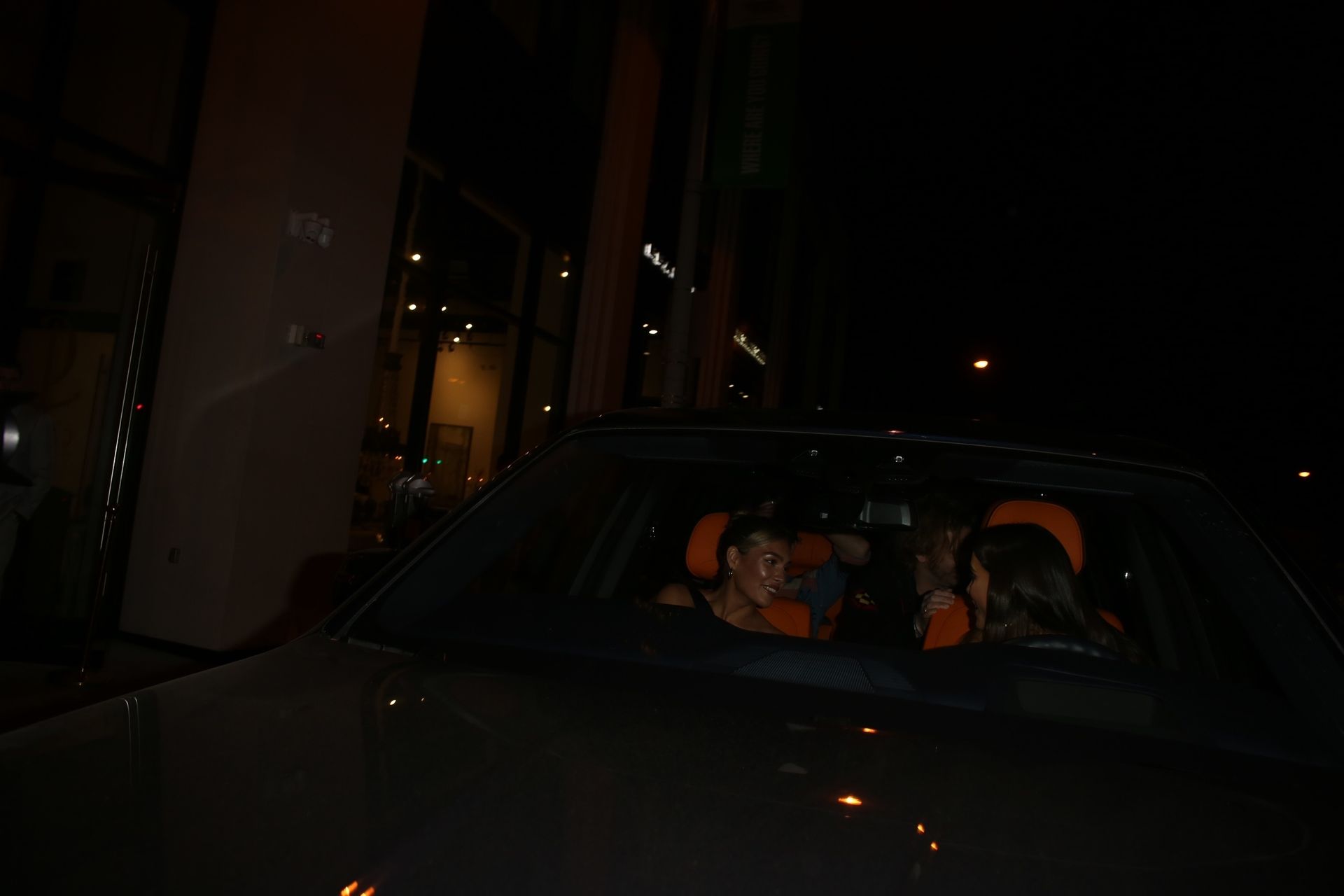 Madison Beer Stuns In Black At Catch La 0059