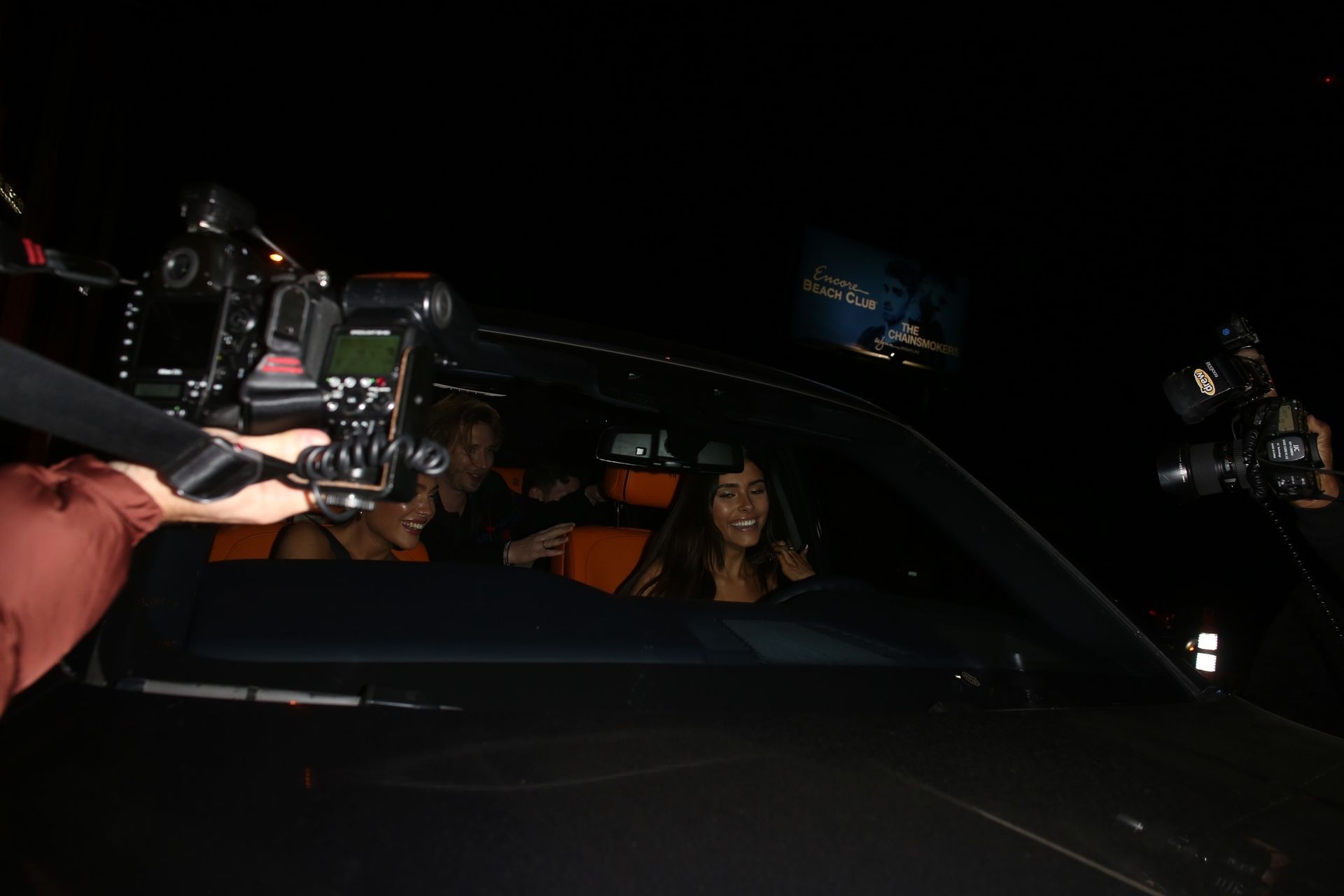 Madison Beer Stuns In Black At Catch La 0060