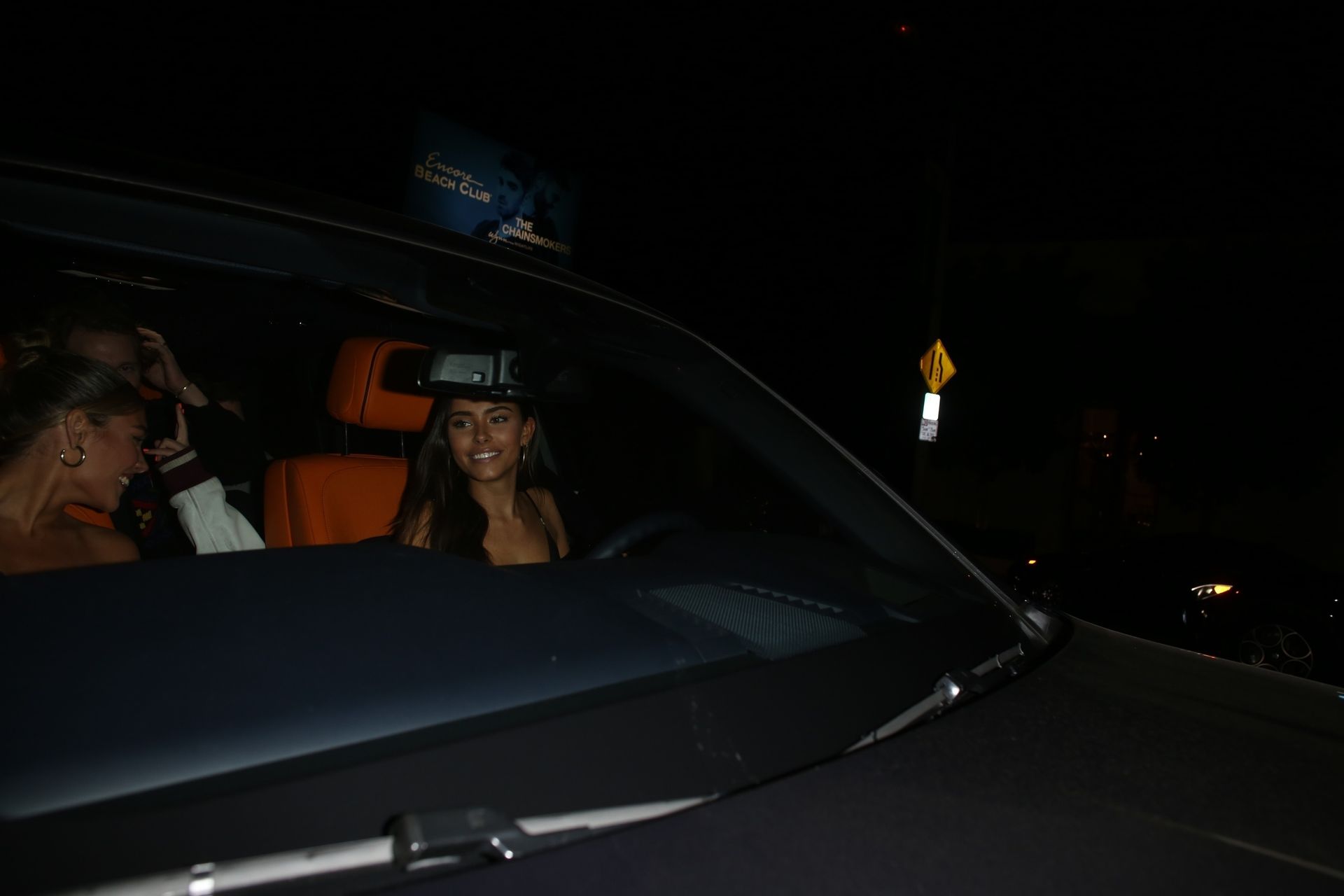 Madison Beer Stuns In Black At Catch La 0064