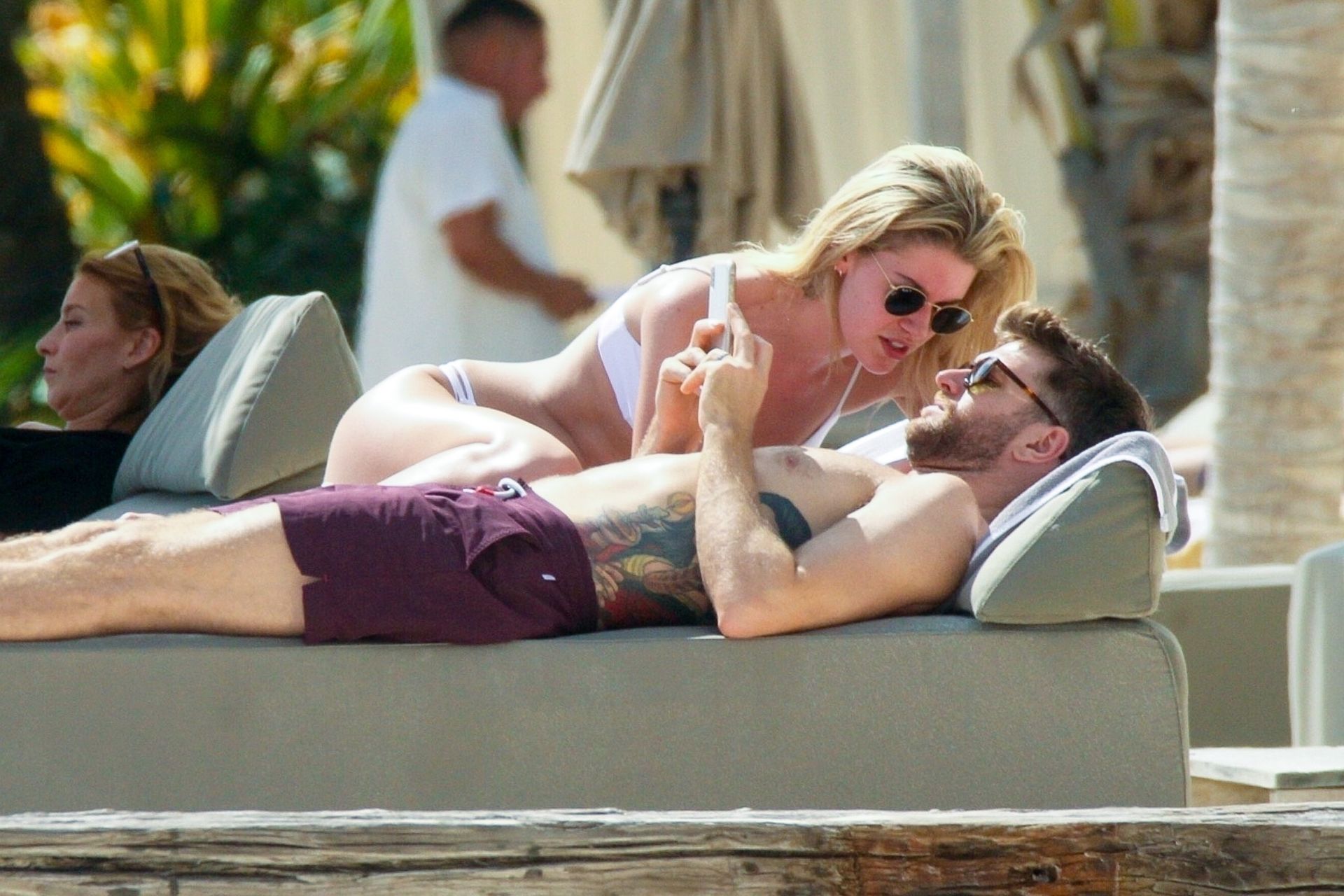 Newlyweds Hannah Cooper And Joel Dommett Enjoy A Romantic Getaway In Tulum 0004