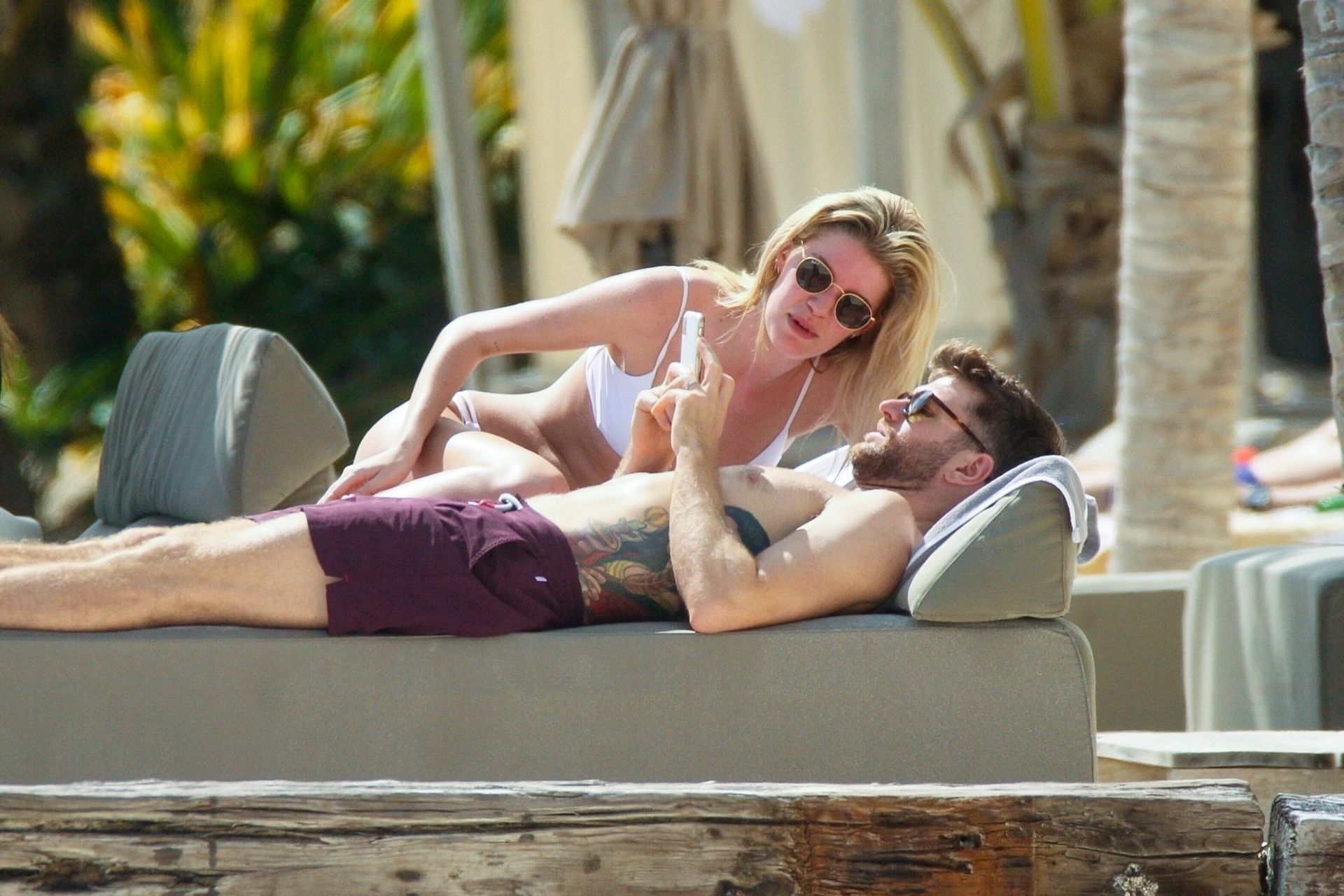 Newlyweds Hannah Cooper And Joel Dommett Enjoy A Romantic Getaway In Tulum 0006