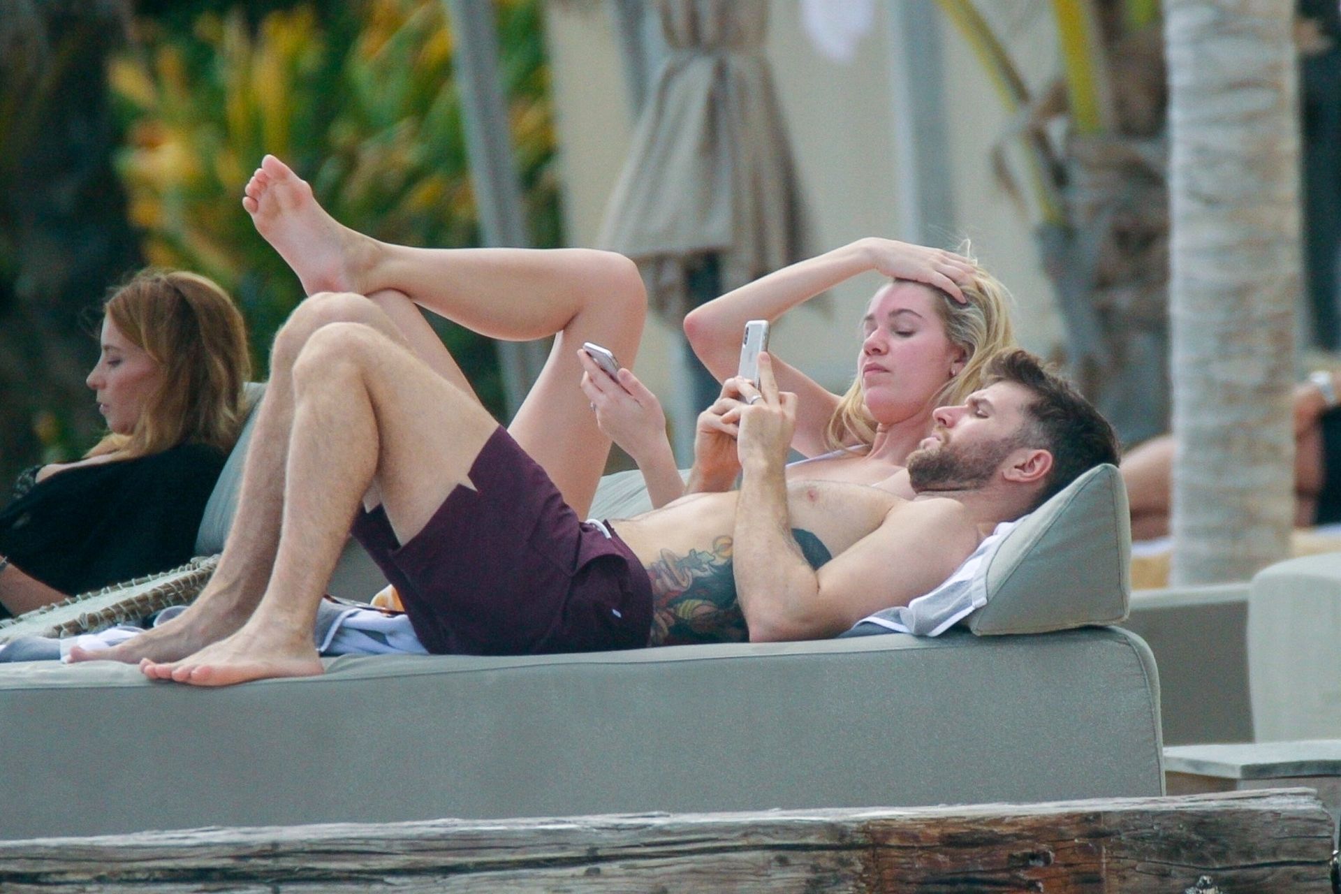 Newlyweds Hannah Cooper And Joel Dommett Enjoy A Romantic Getaway In Tulum 0030