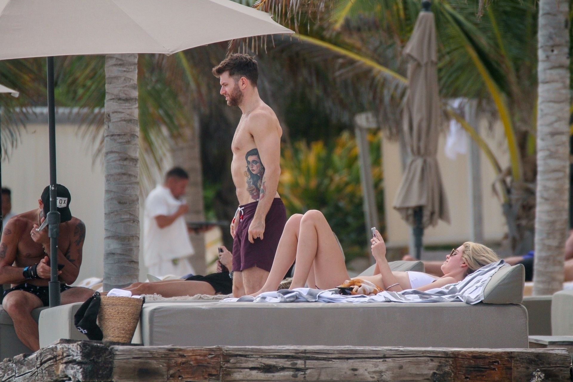 Newlyweds Hannah Cooper And Joel Dommett Enjoy A Romantic Getaway In Tulum 0035