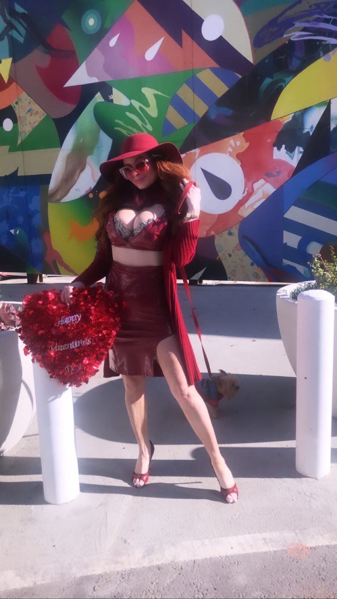 Phoebe Price Wishes You A Happy Valentine’s Day In Beverly Hills 0003