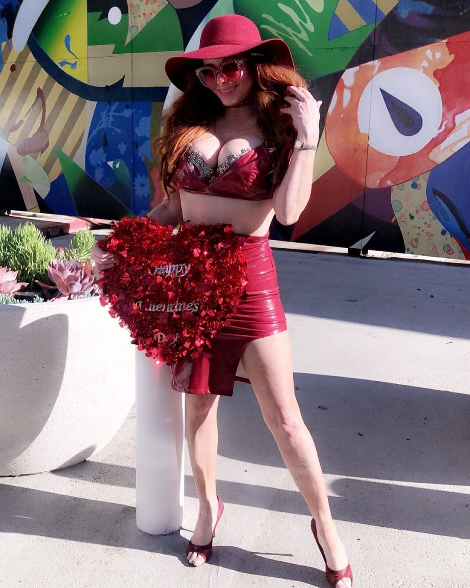 Phoebe Price Wishes You A Happy Valentine’s Day In Beverly Hills 0005