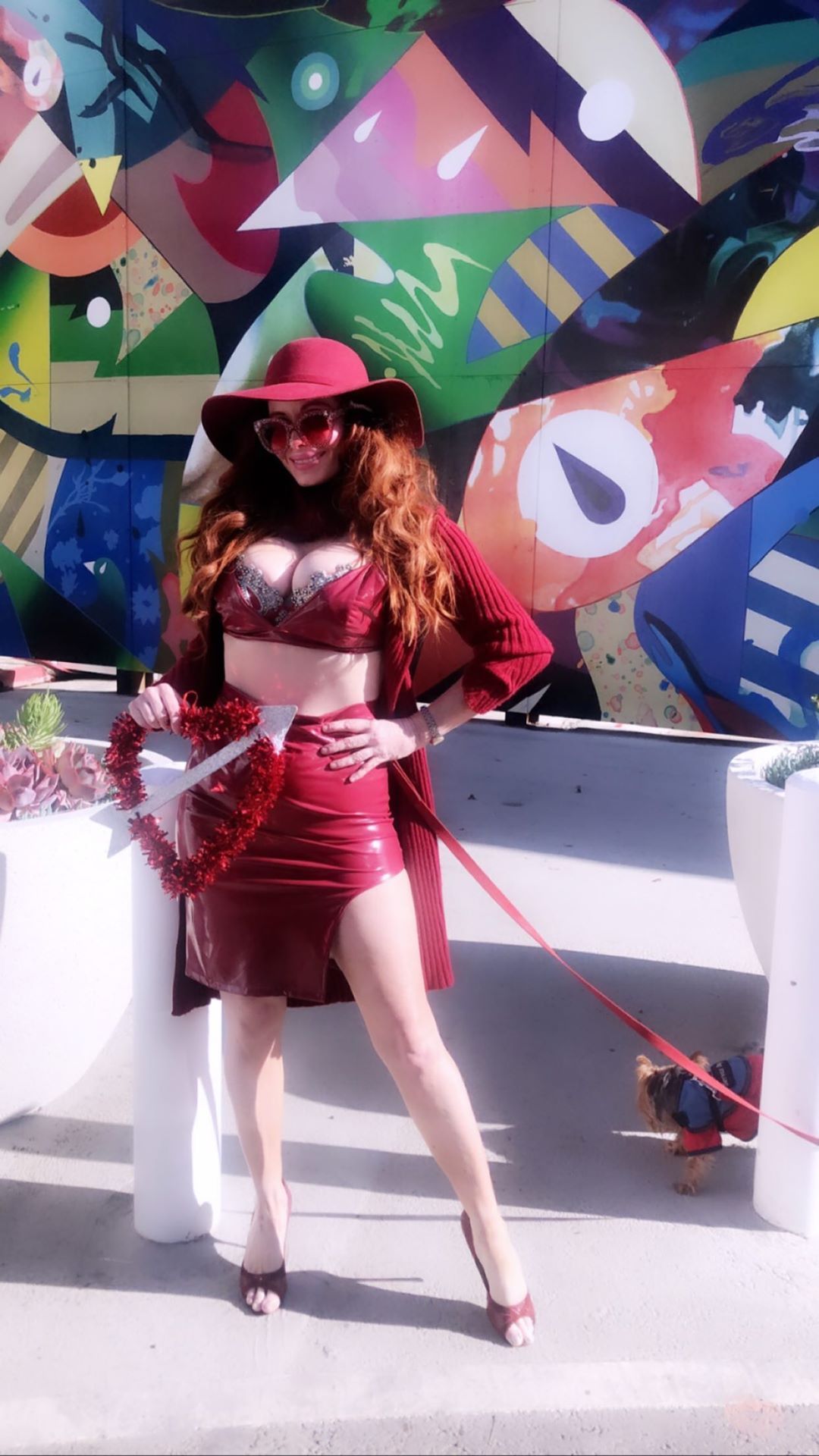 Phoebe Price Wishes You A Happy Valentine’s Day In Beverly Hills 0006