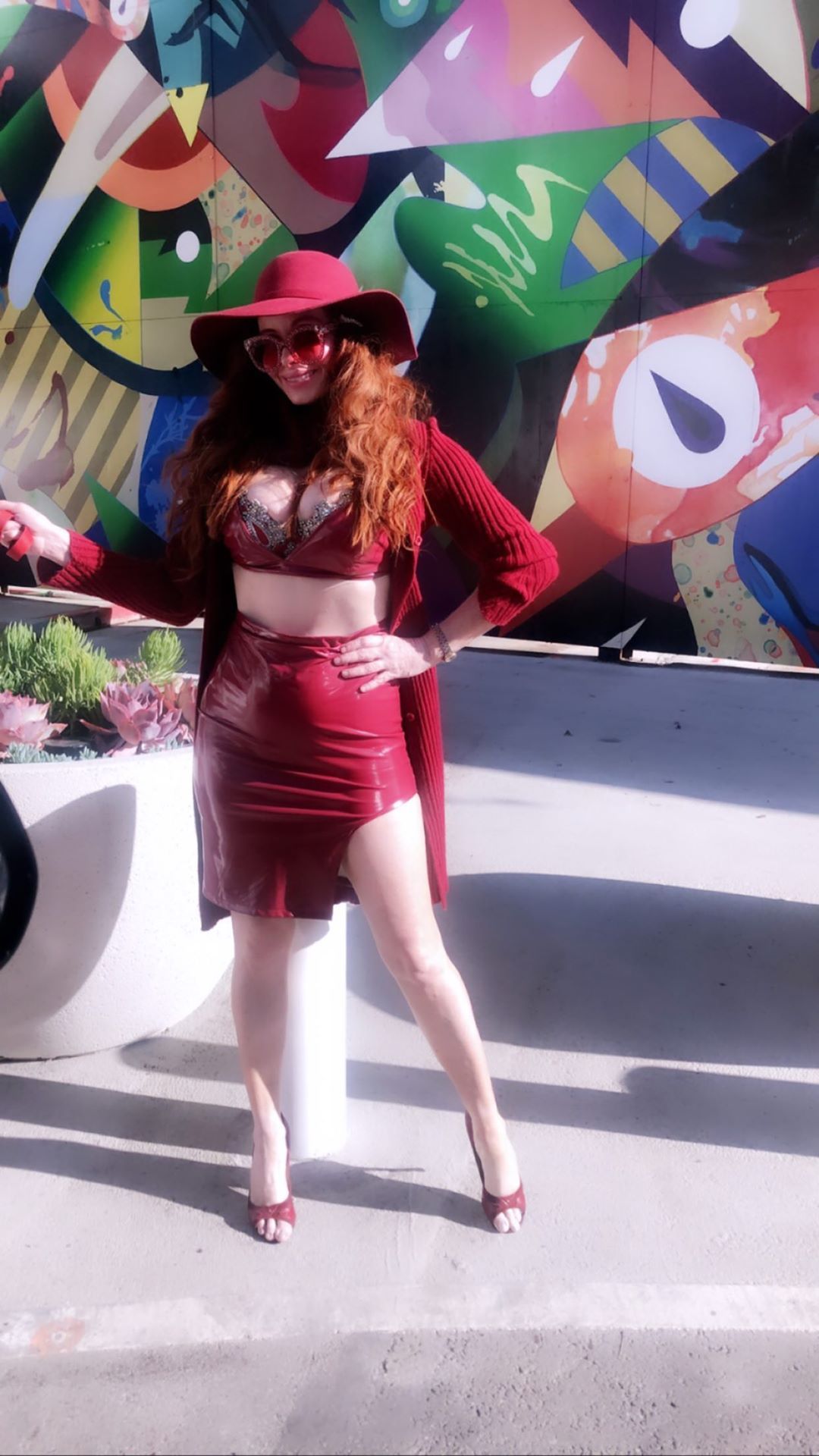 Phoebe Price Wishes You A Happy Valentine’s Day In Beverly Hills 0009