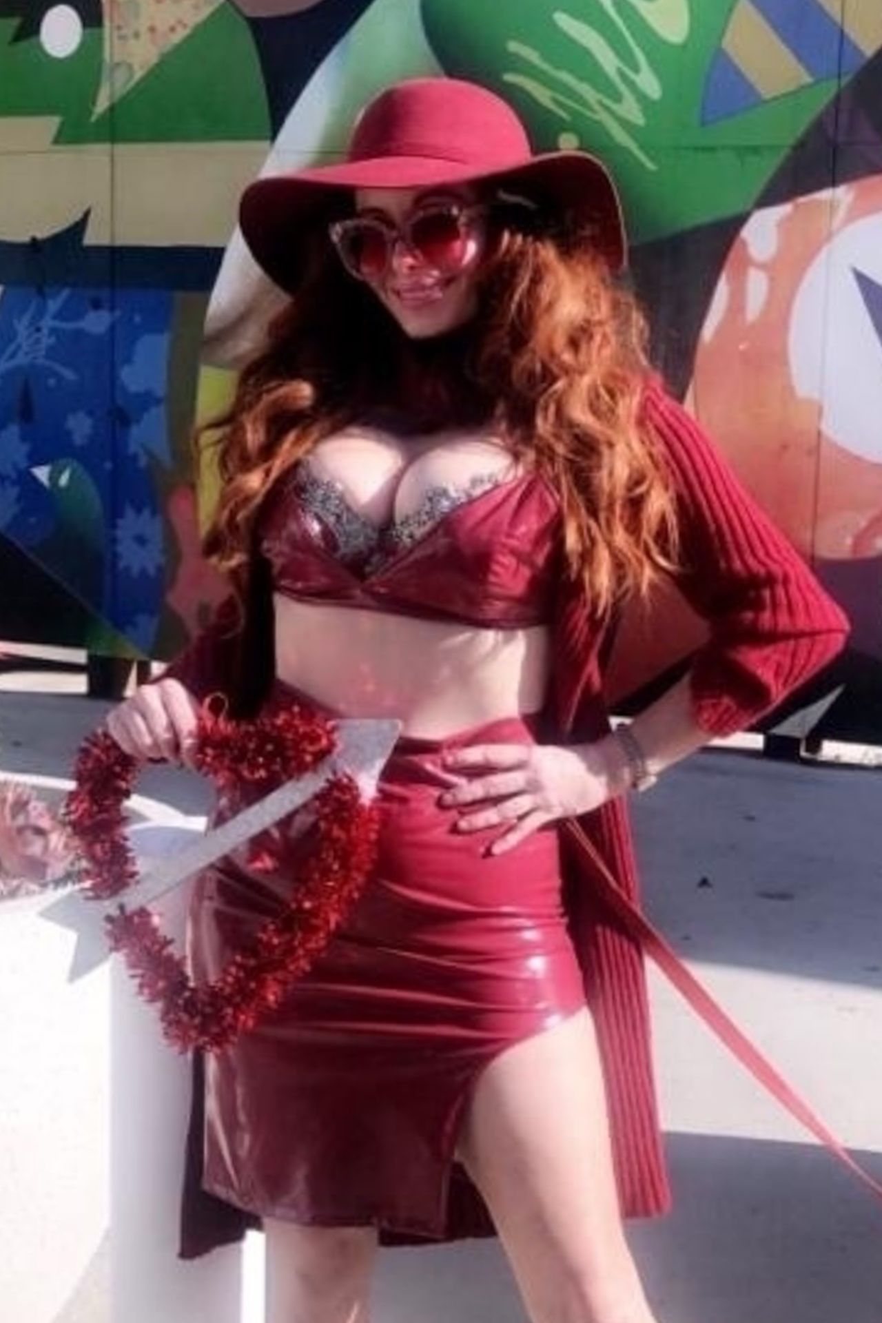 Phoebe Price Wishes You A Happy Valentine’s Day In Beverly Hills 0012