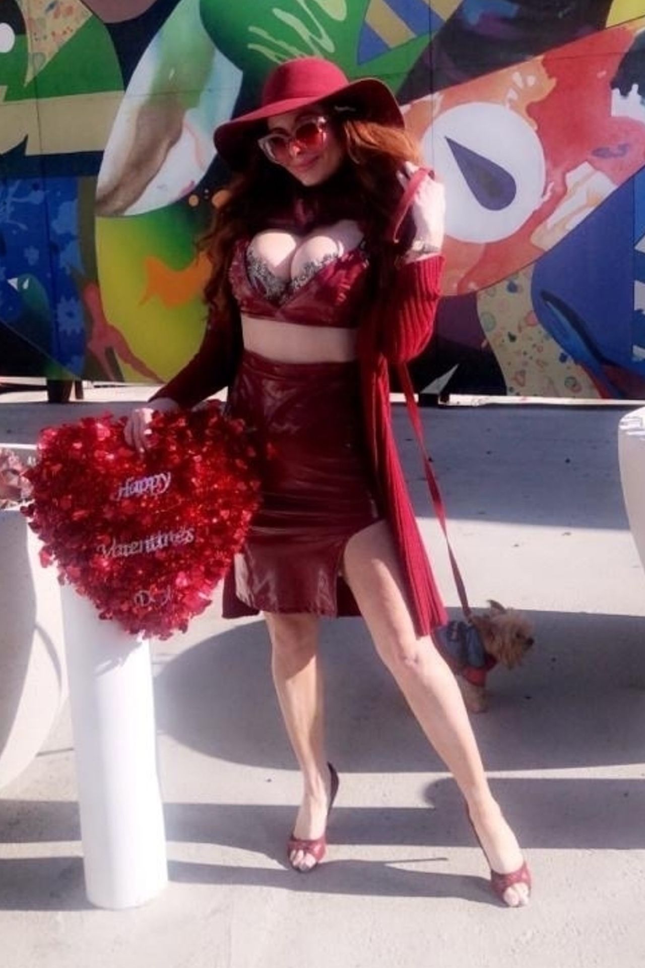 Phoebe Price Wishes You A Happy Valentine’s Day In Beverly Hills 0016