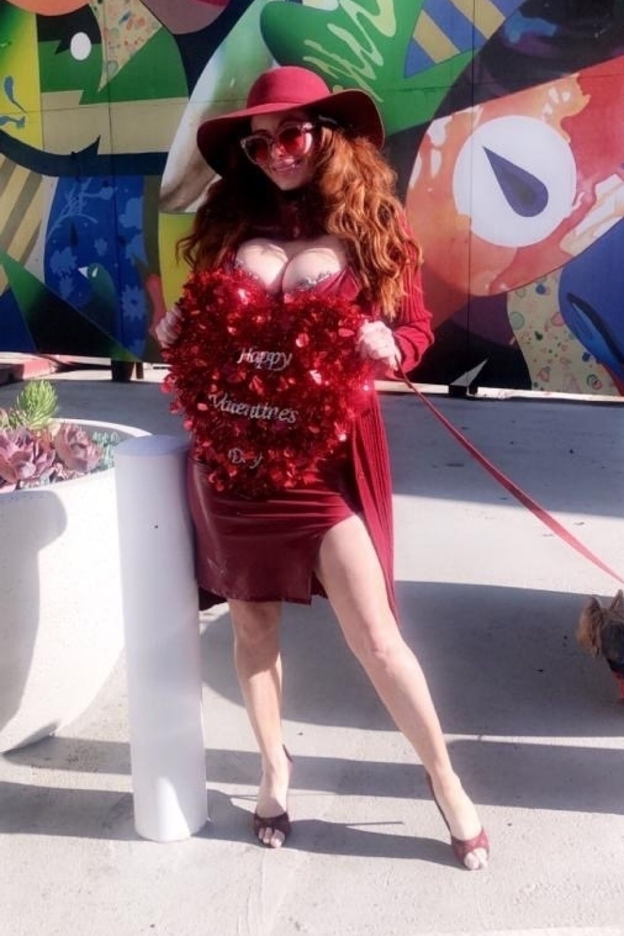 Phoebe Price Wishes You A Happy Valentine’s Day In Beverly Hills 0017