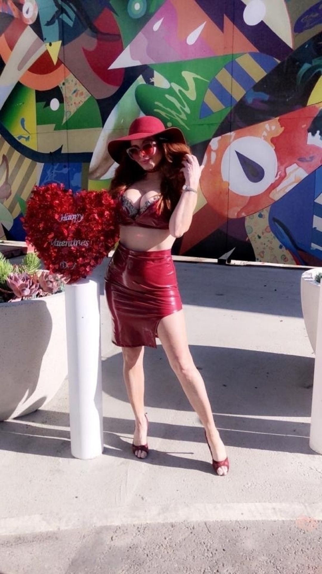 Phoebe Price Wishes You A Happy Valentine’s Day In Beverly Hills 0028