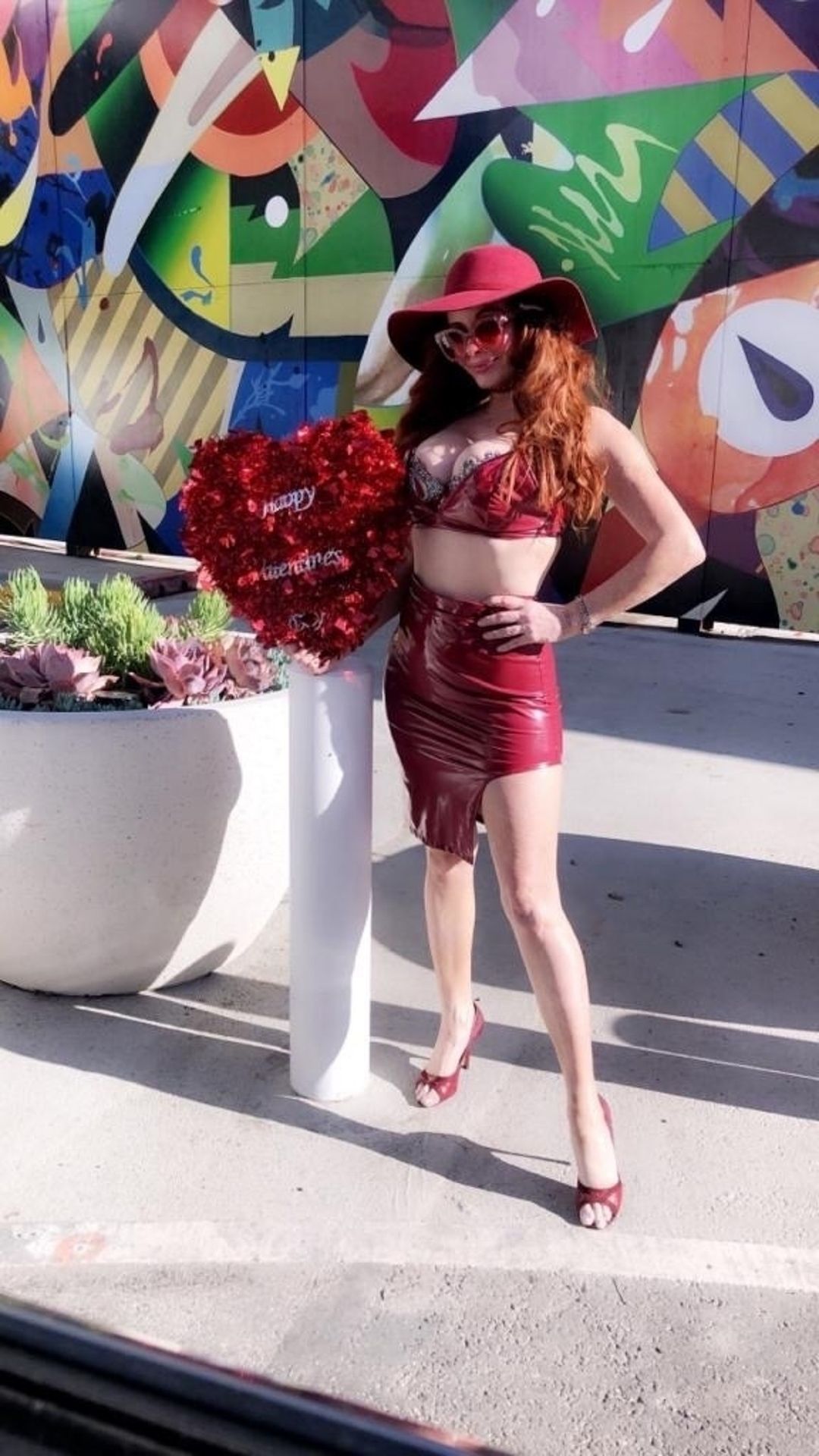 Phoebe Price Wishes You A Happy Valentine’s Day In Beverly Hills 0031