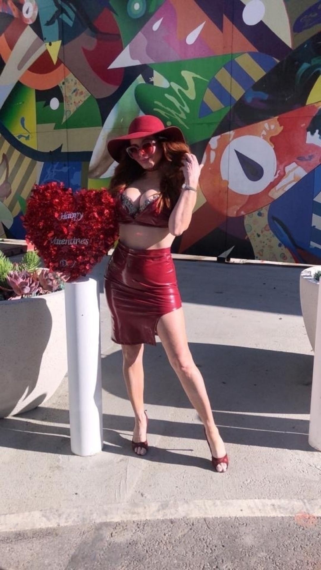 Phoebe Price Wishes You A Happy Valentine’s Day In Beverly Hills 0032