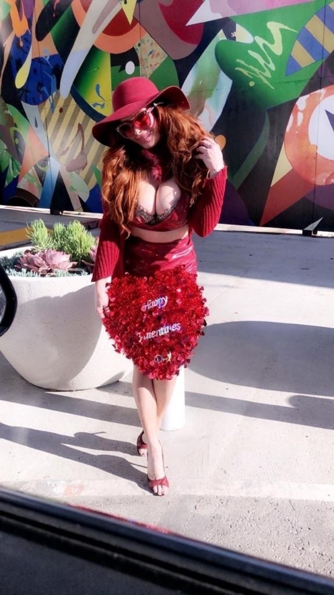 Phoebe Price Wishes You A Happy Valentine’s Day In Beverly Hills 0033