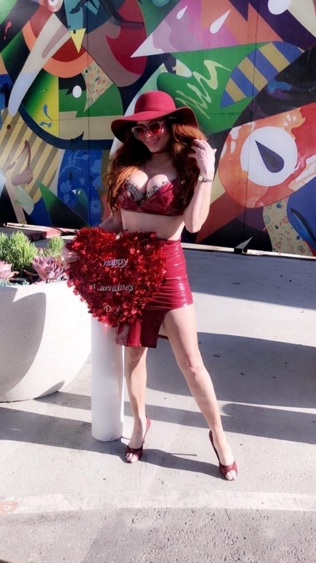 Phoebe Price Wishes You A Happy Valentine’s Day In Beverly Hills 0034