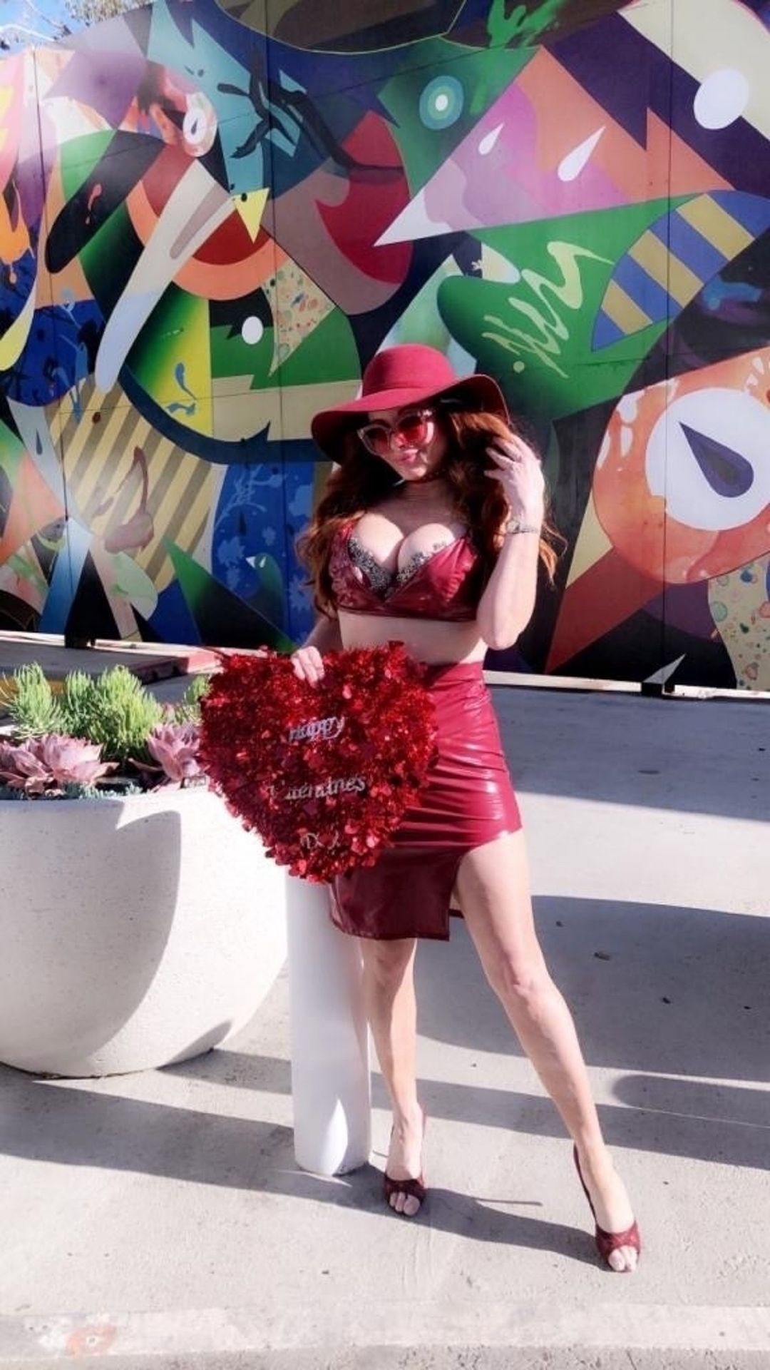 Phoebe Price Wishes You A Happy Valentine’s Day In Beverly Hills 0036
