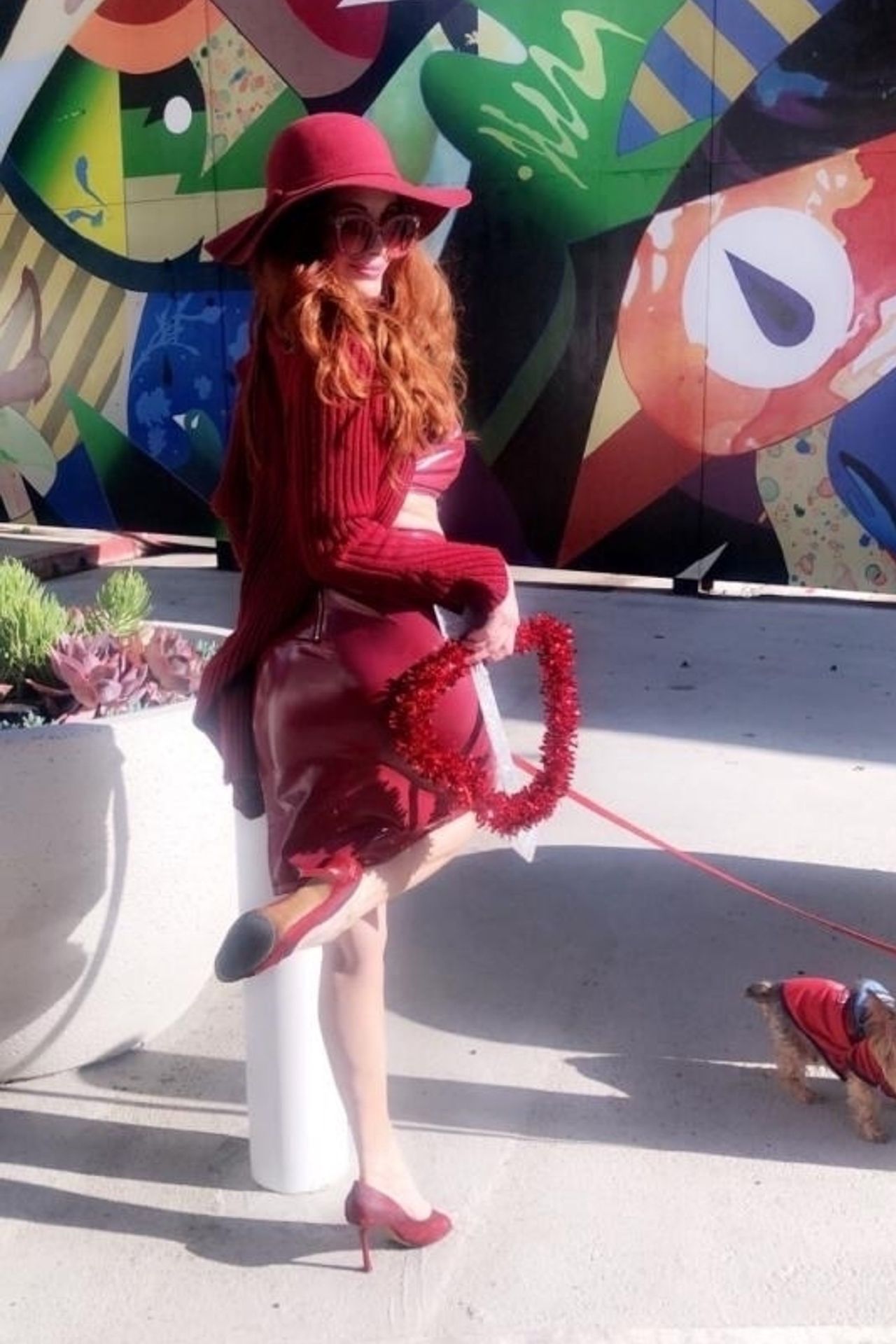 Phoebe Price Wishes You A Happy Valentine’s Day In Beverly Hills 0038