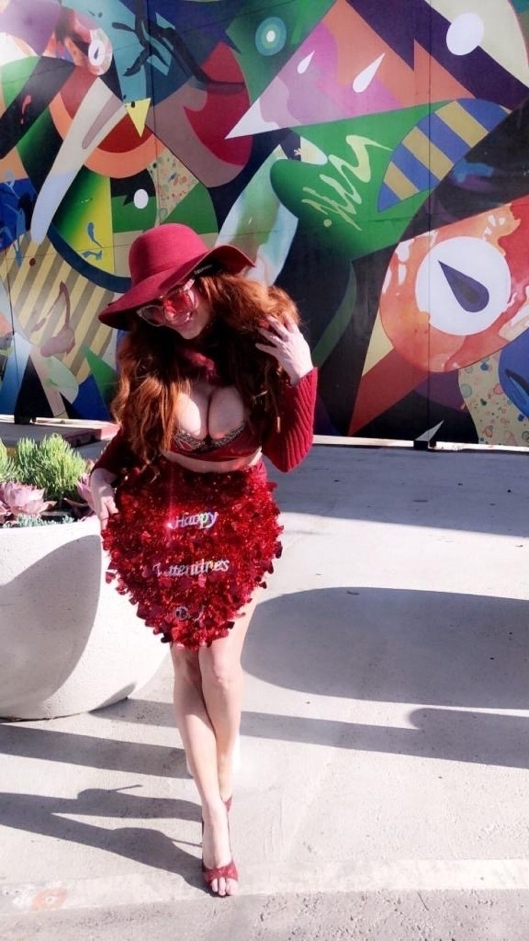 Phoebe Price Wishes You A Happy Valentine’s Day In Beverly Hills 0039