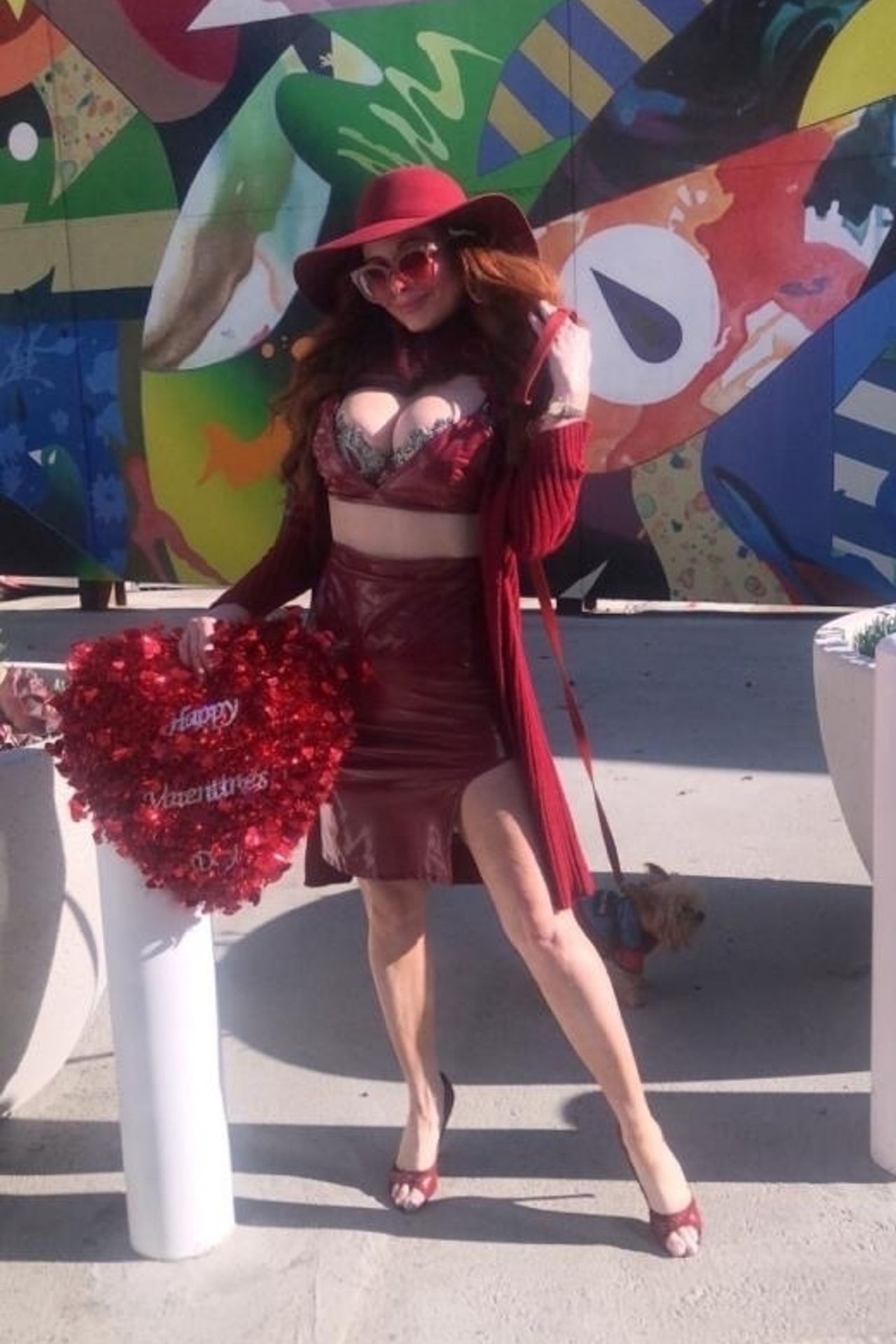 Phoebe Price Wishes You A Happy Valentine’s Day In Beverly Hills 0040